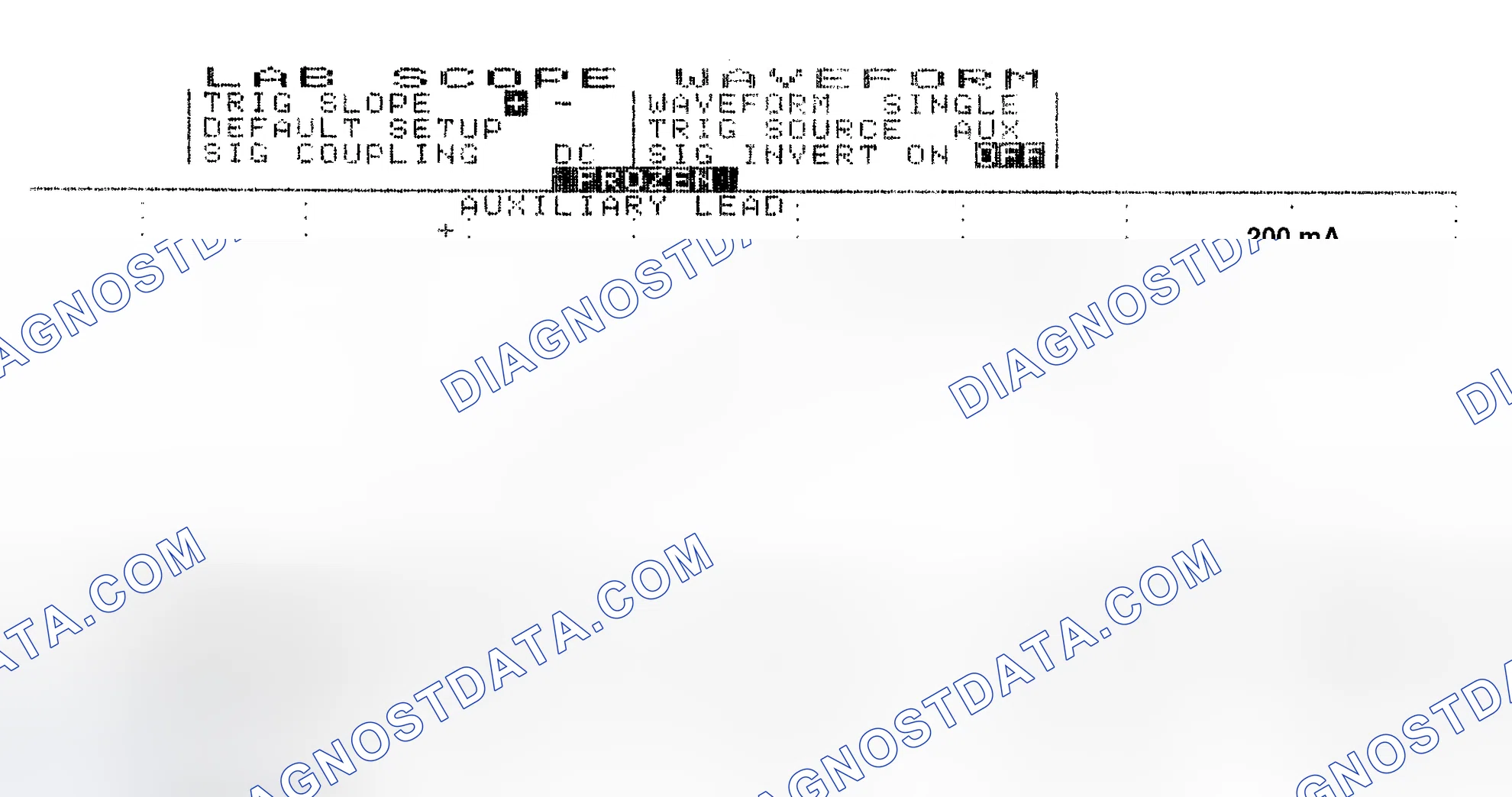 Scheme 13: Single Injector w/Normal Current Flow - Current Pattern