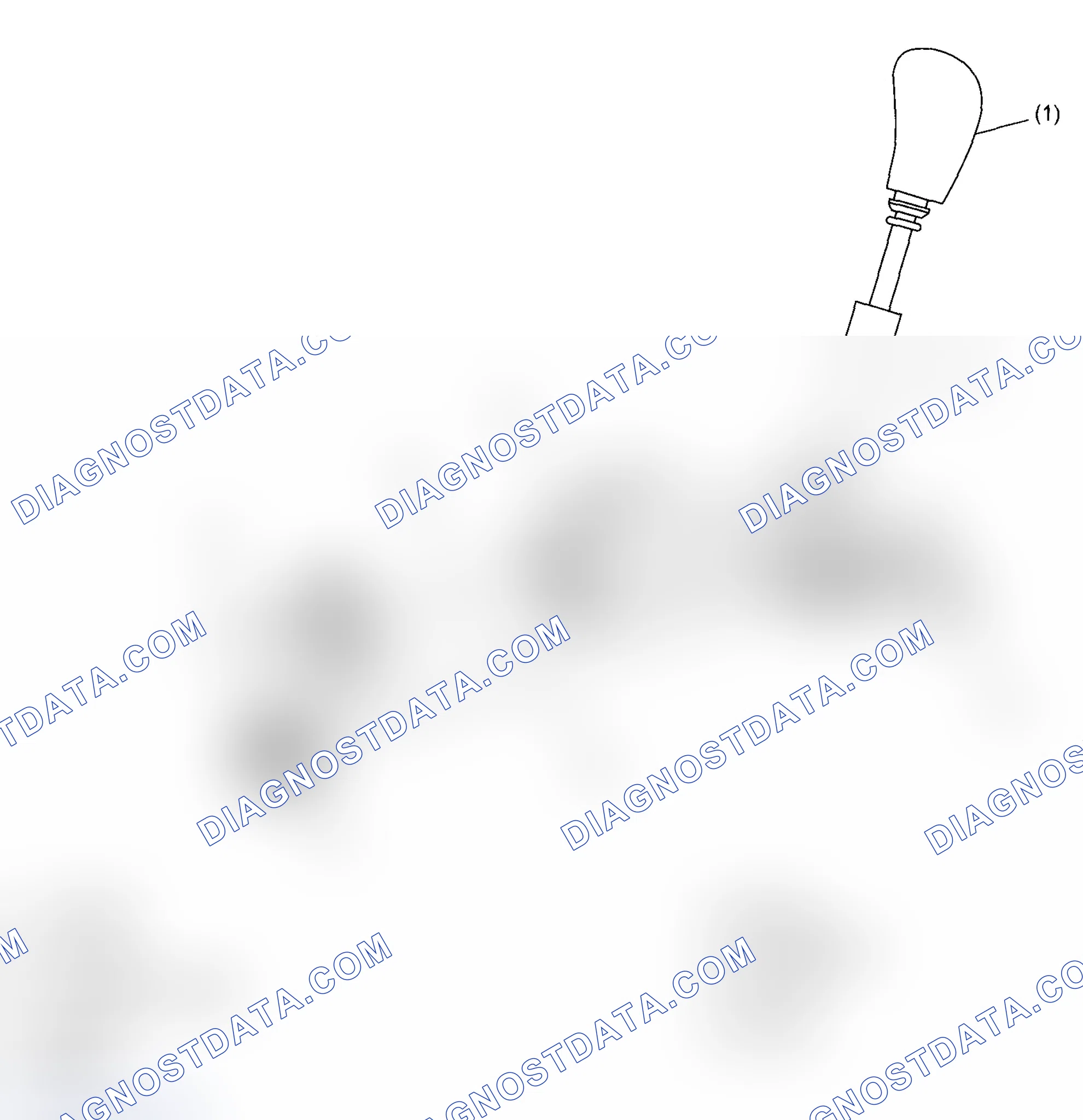 Scheme 1: 5MT Gear Shift Lever