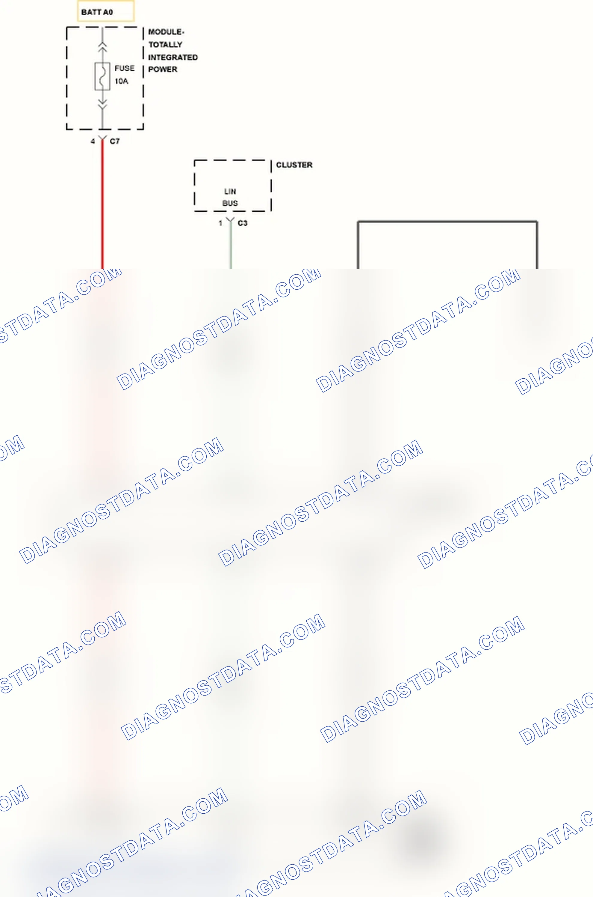 Scheme 149: U1109-LOST COMMUNICATION WITH LIN STEERING WHEEL CONTROLS