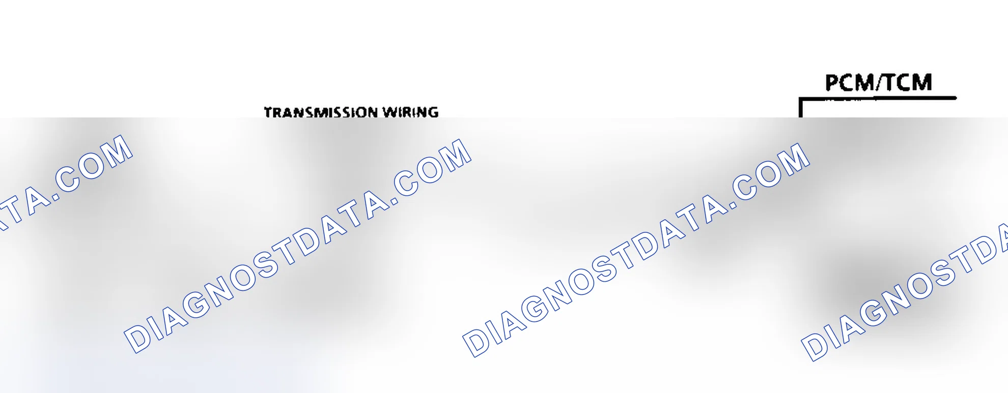Scheme 309: Code 81 Schematic (Diesel) Transmission 2-3 Error