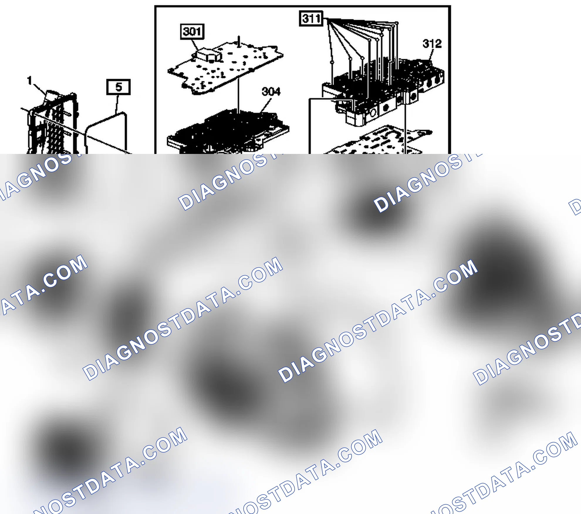 Scheme 131: Control Valve Body Kit 24256111