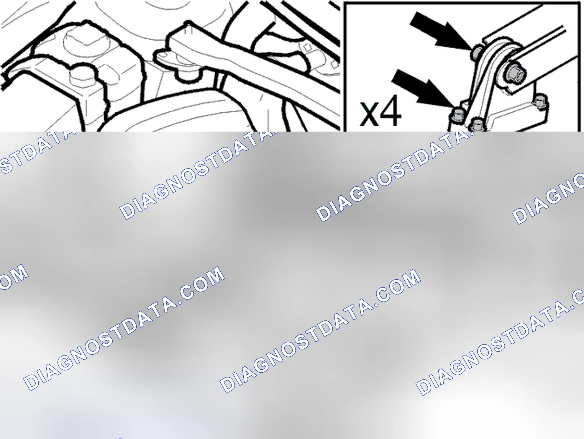 Scheme 4: Removing the torque bracket