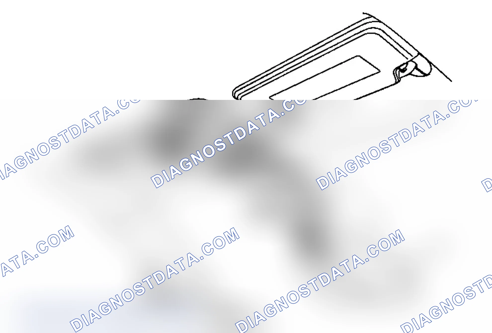 Scheme 16: Inside Rearview Mirror Wiring Harness Lower Cover Replacement