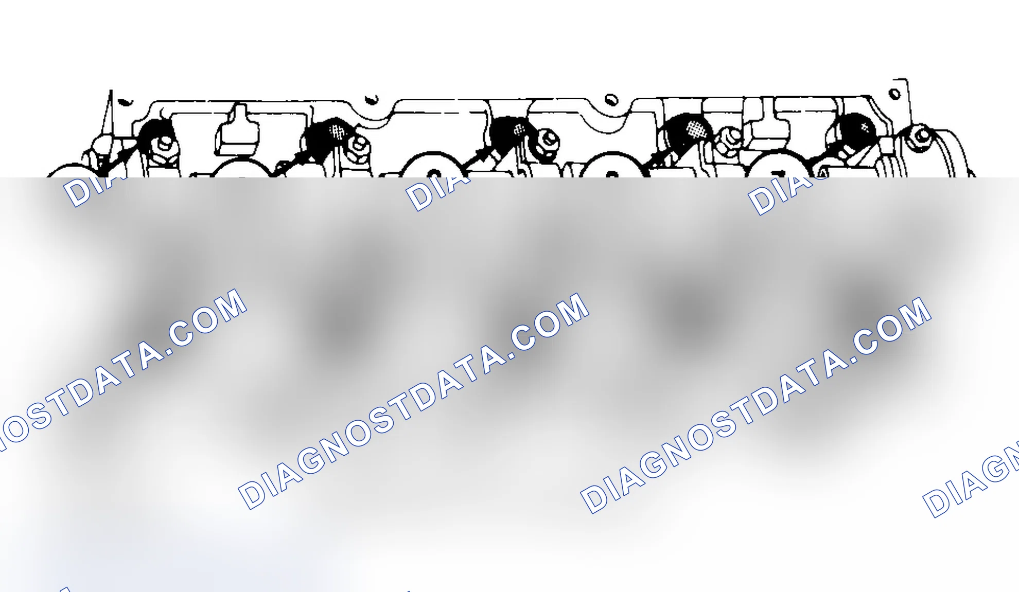 Scheme 3: Typical Cylinder Head Tightening or Loosening Sequence