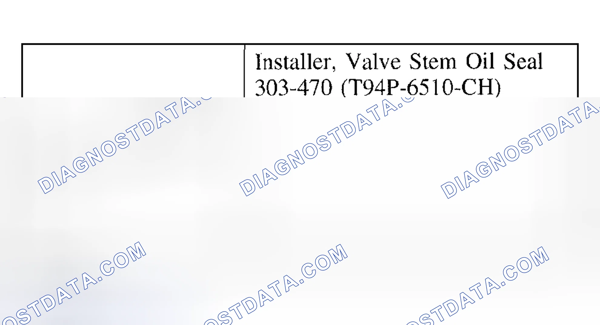 Scheme 795: Special Tool(s)