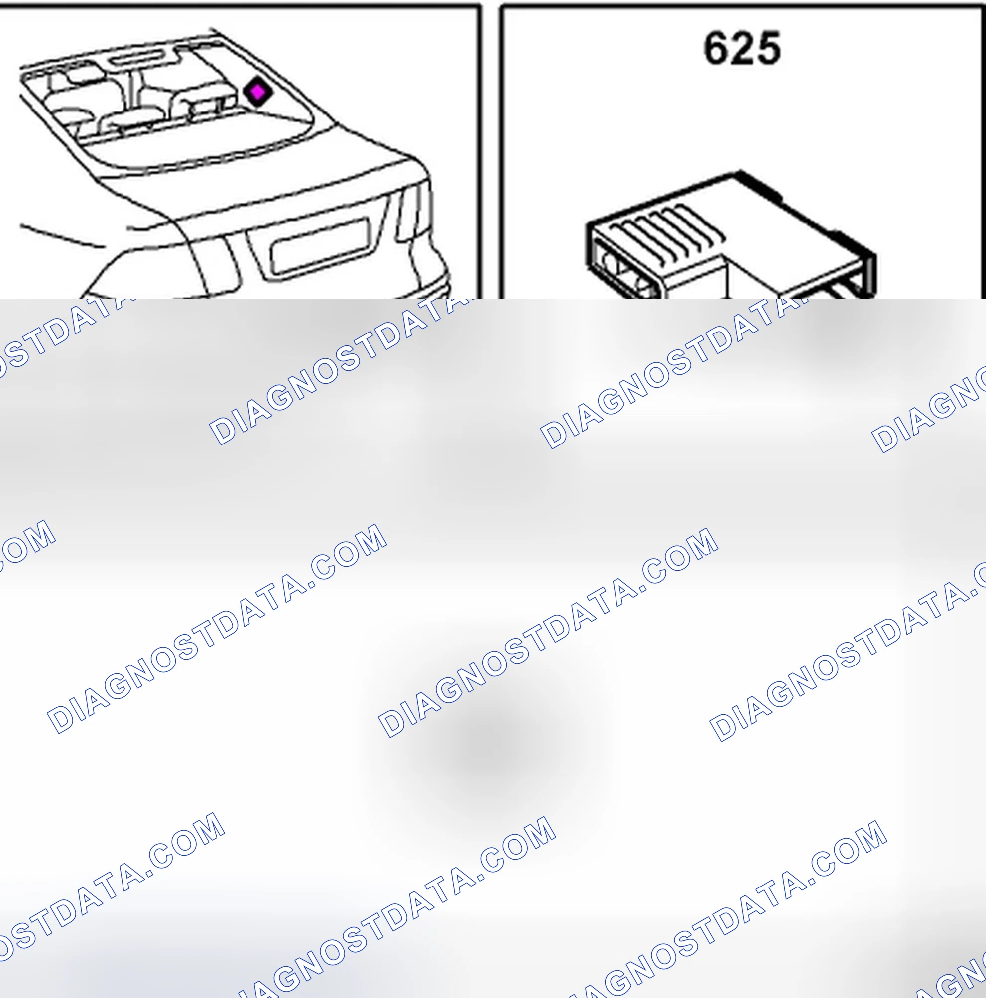 Scheme 232: Radio Antenna, Rear Window (625)
