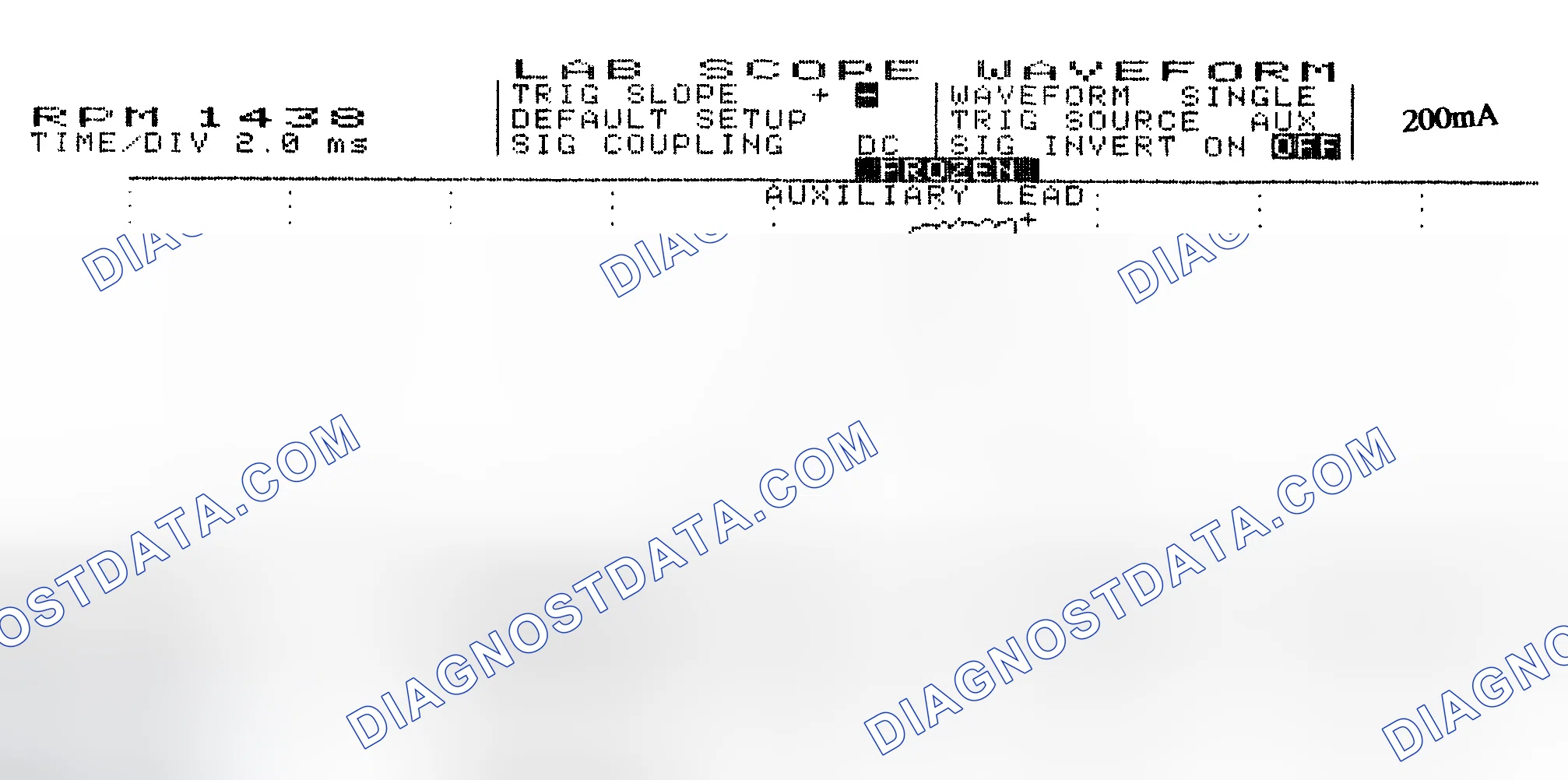 Scheme 15: Single Injector w/Normal Current Flow - Current Pattern