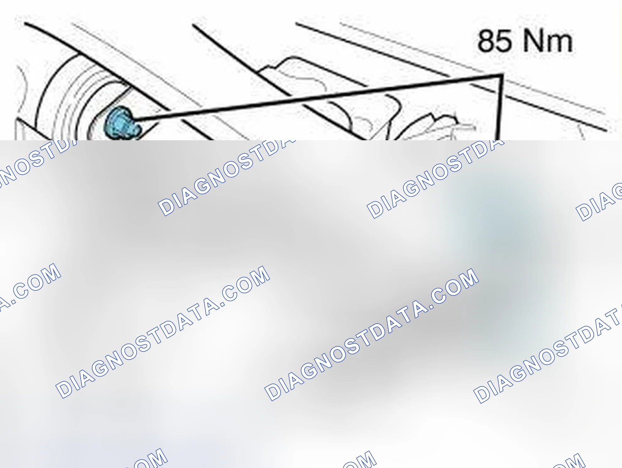 Scheme 163: Installing the torque rod