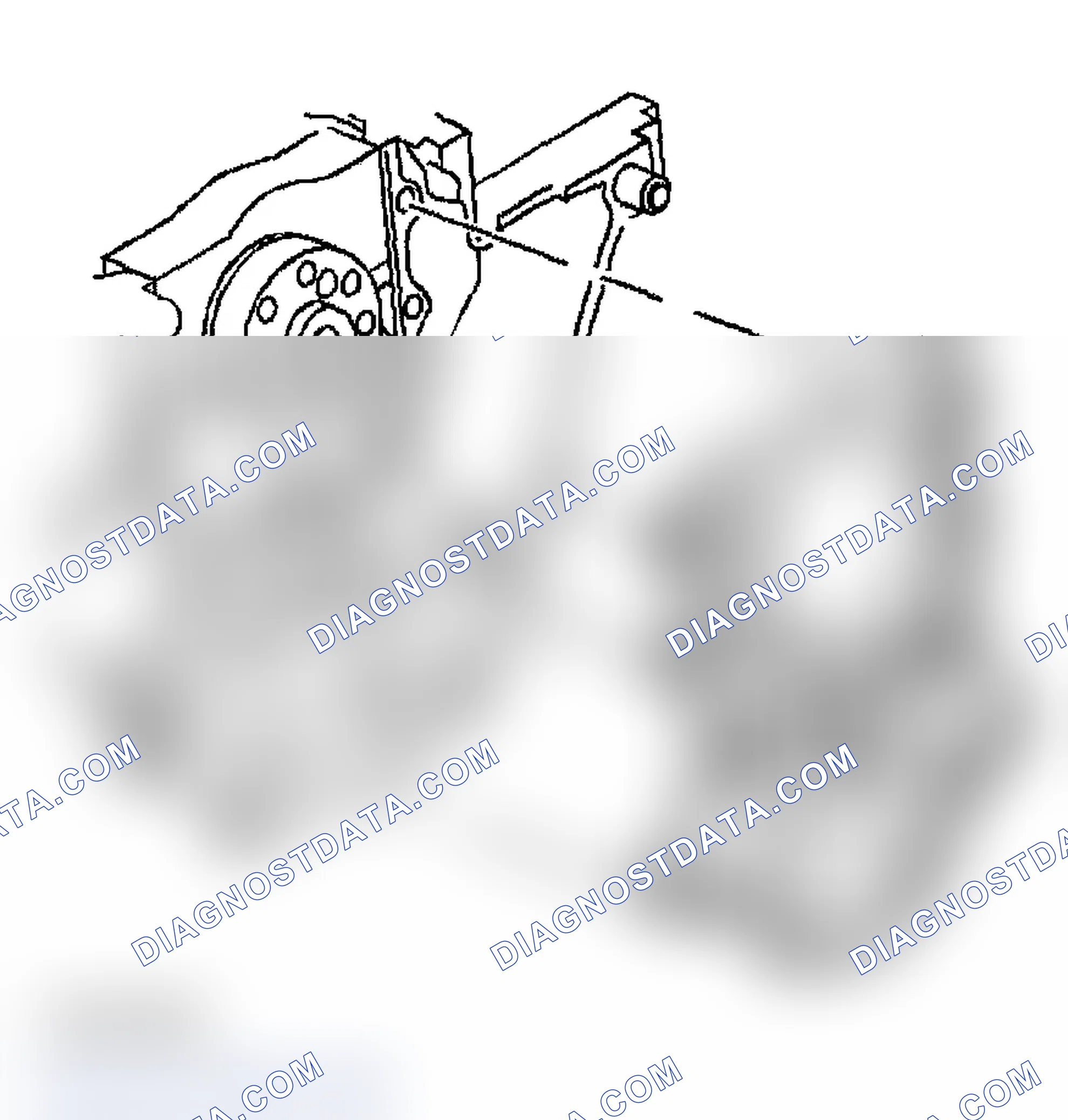Scheme 541: Crankshaft Rear Oil Seal & Housing - Removal