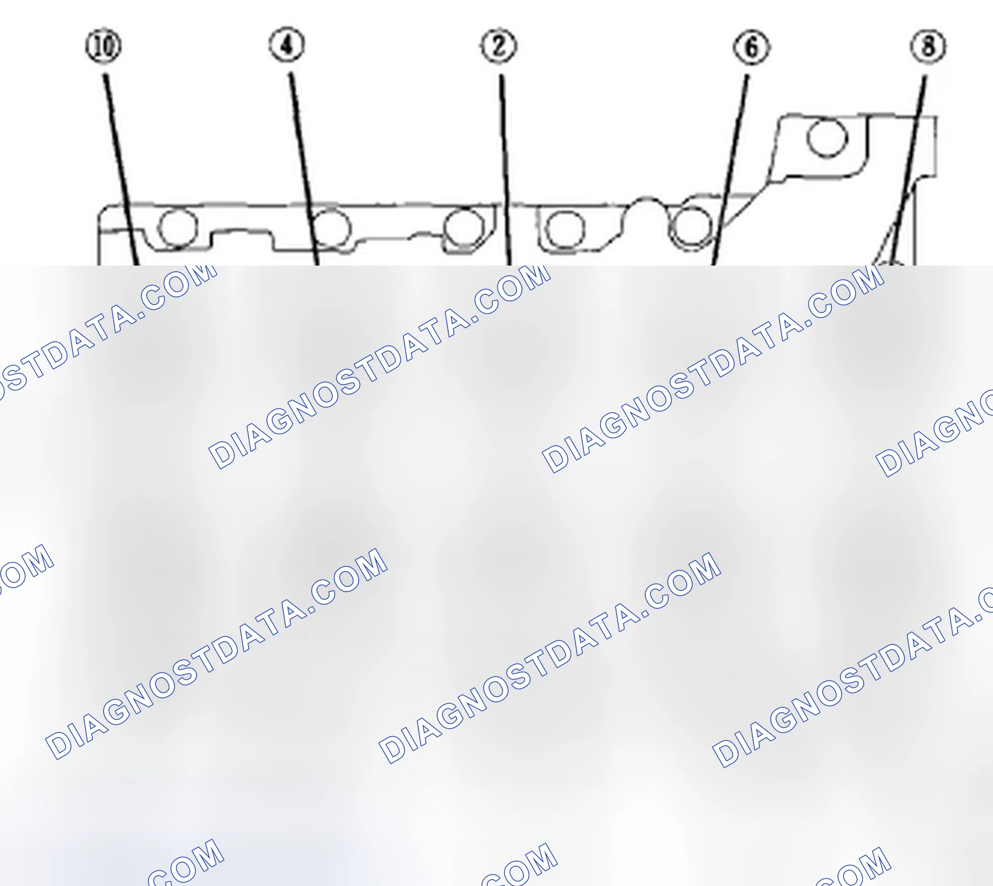 Scheme 467: Main Bearing Clearance Inspection
