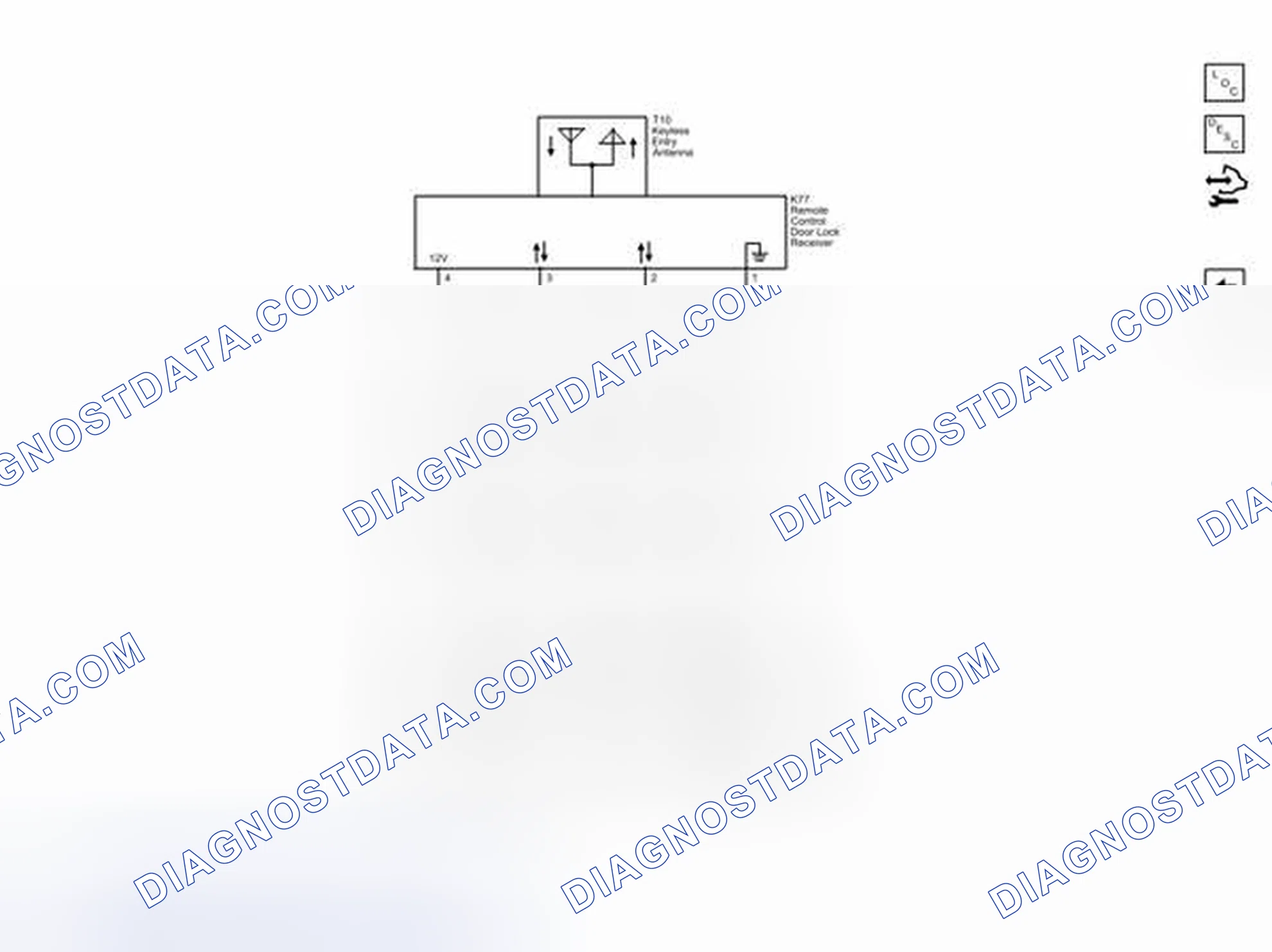 Scheme 58: Remote Control Door Lock Receiver