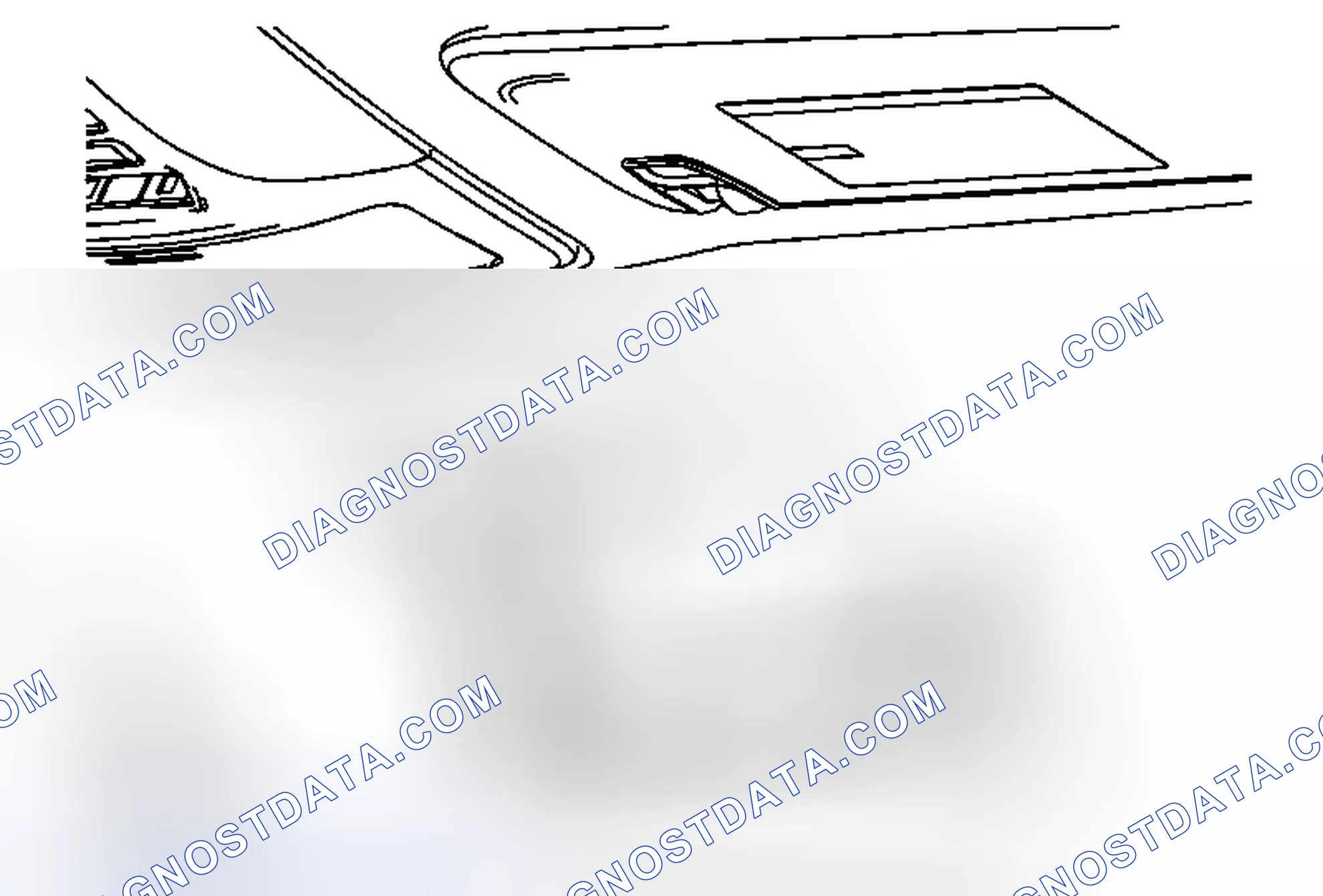 Scheme 5: Inside Rearview Mirror Wiring Harness Lower Cover Replacement