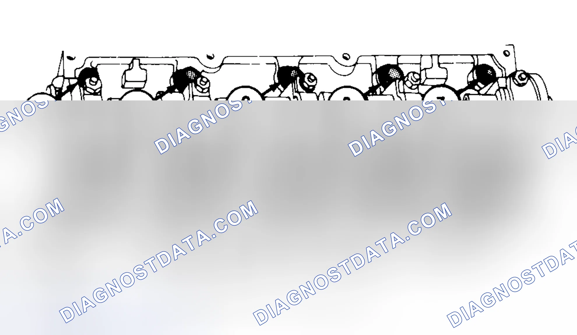 Scheme 7: Typical Cylinder Head Tightening or Loosening Sequence