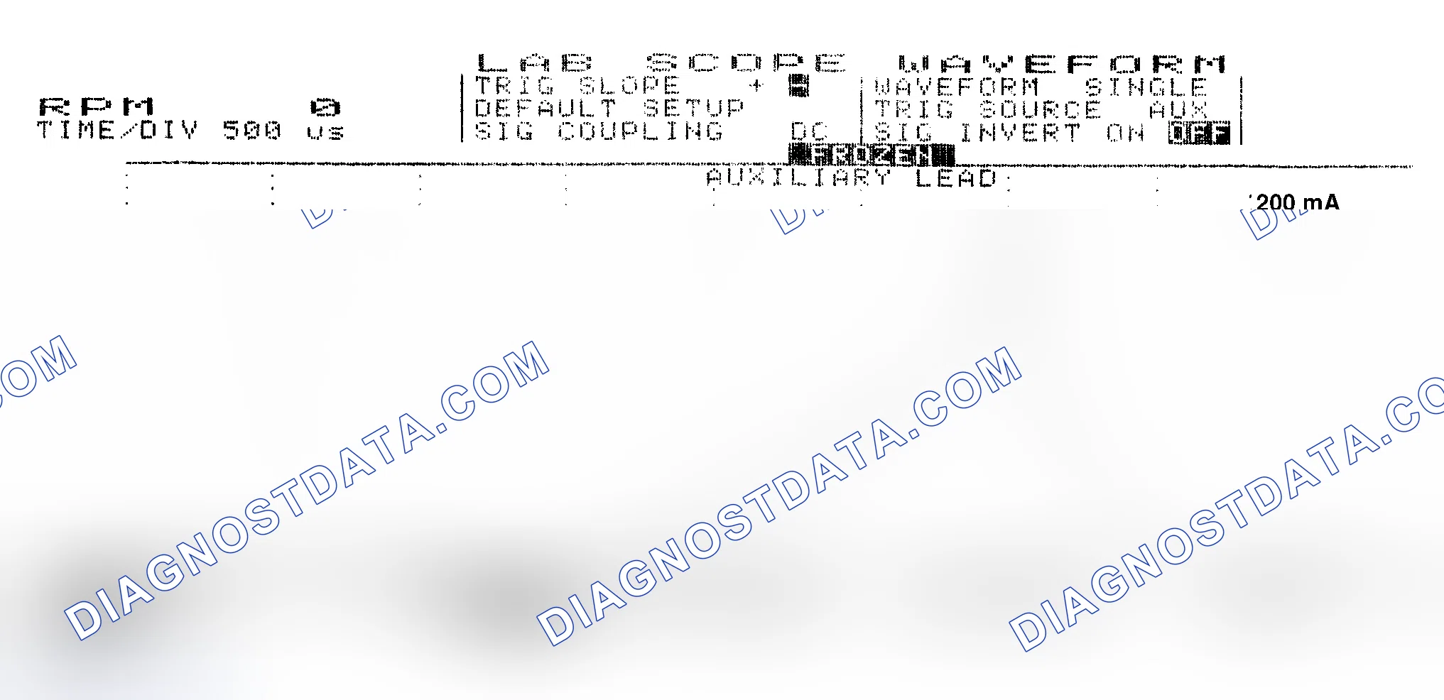Scheme 17: Single Injector w/Normal Current Flow - Current Pattern