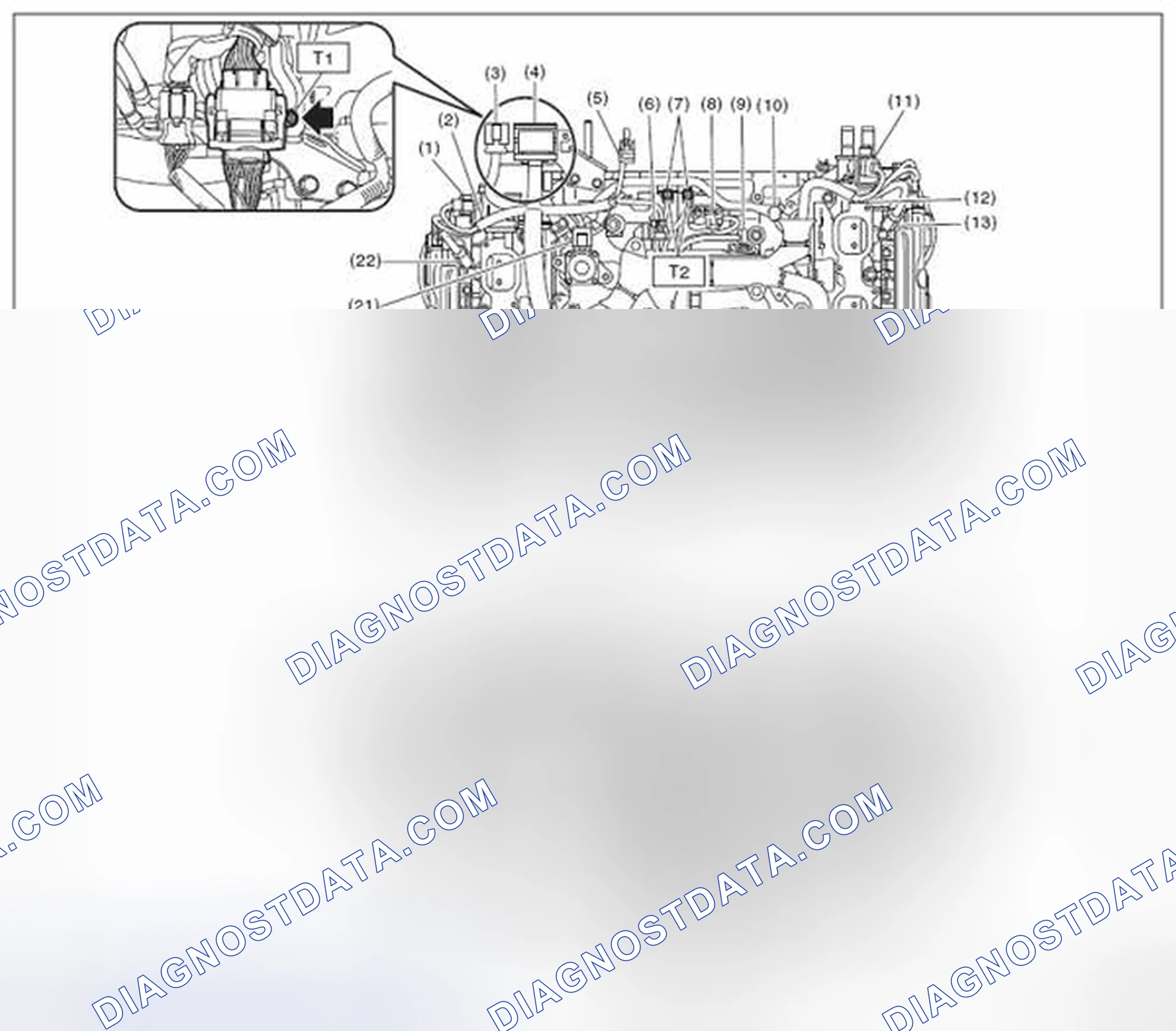 Scheme 105: ENGINE HARNESS