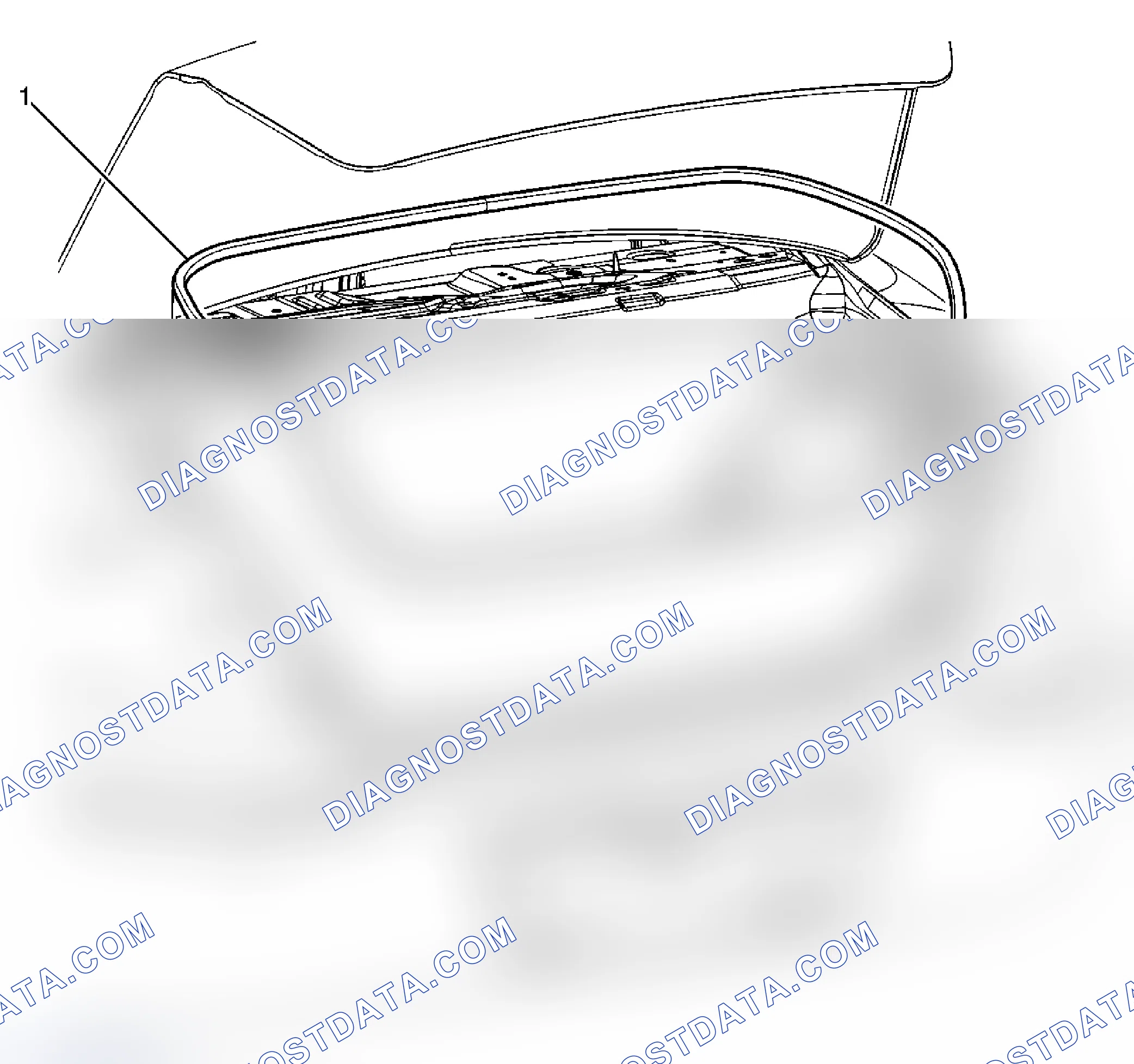 Scheme 6: Weatherstrip Replacement - Rear Compartment Opening