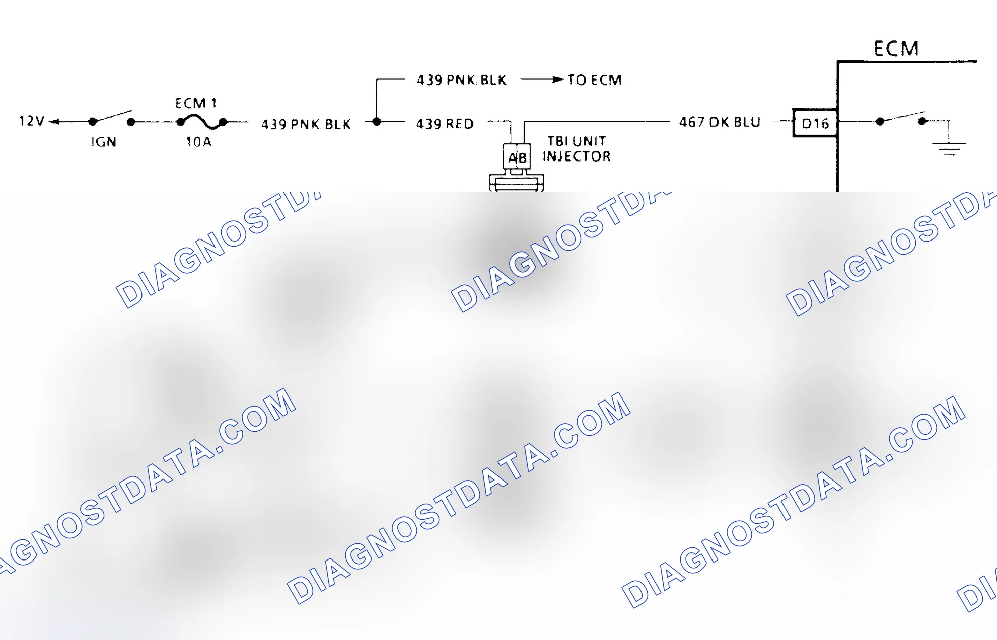 Scheme 46: Code 42 Schematic (2.5L) Electronic Spark Timing