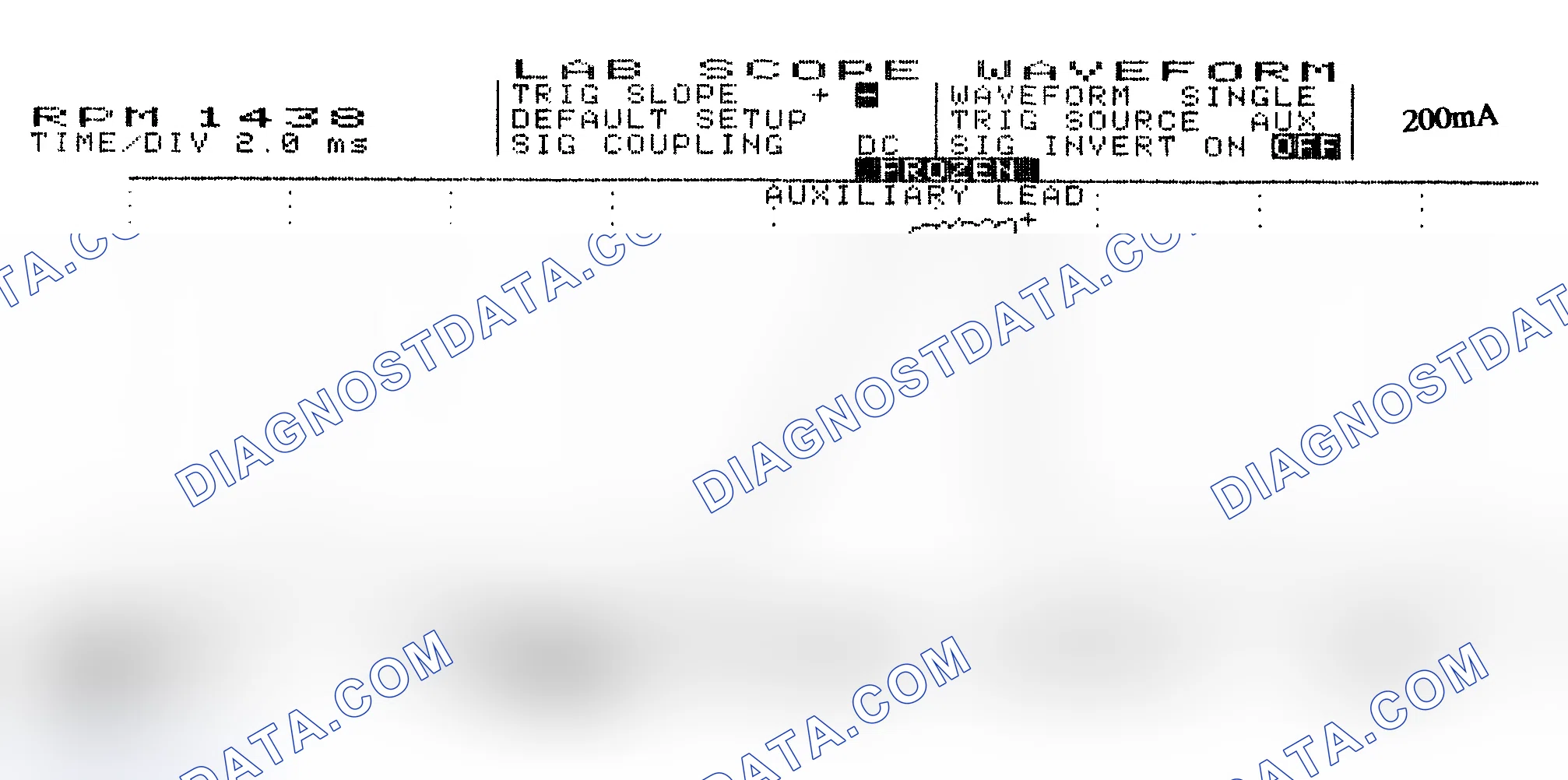 Scheme 15: Single Injector w/Normal Current Flow - Current Pattern