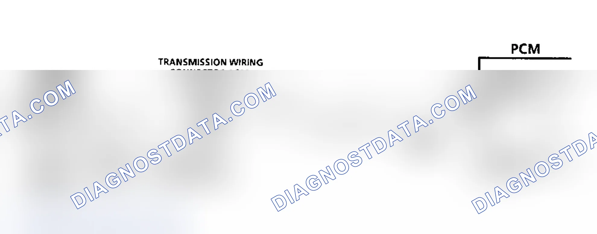 Scheme 457: Code 81 Schematic (Gasoline) Transmission 2-3 Error