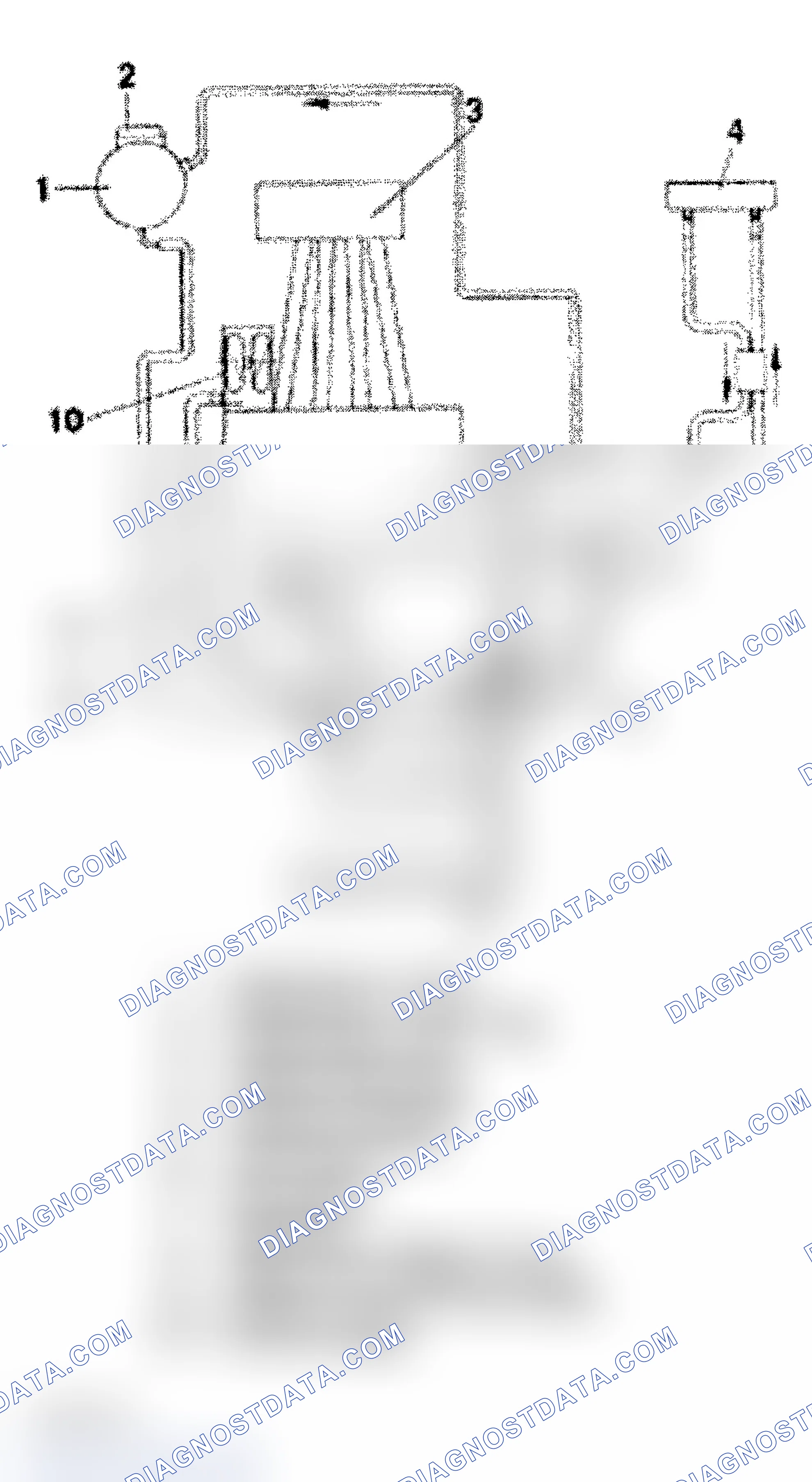 Scheme 4: Cooling System Components (1.8L Turbo Engine Code AMU & BEA)
