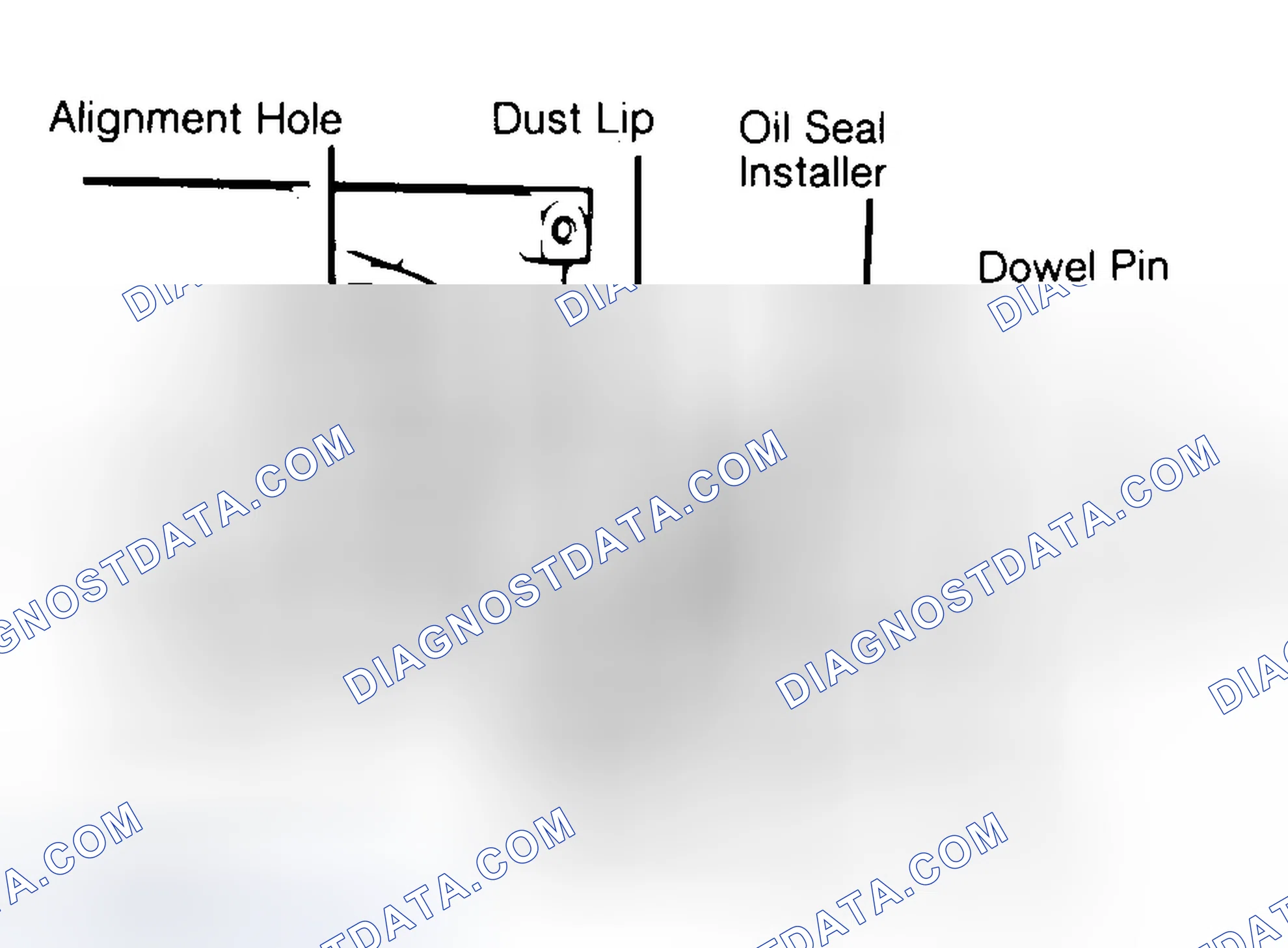 Scheme 10: Installing Typical One-Piece Oil Seal