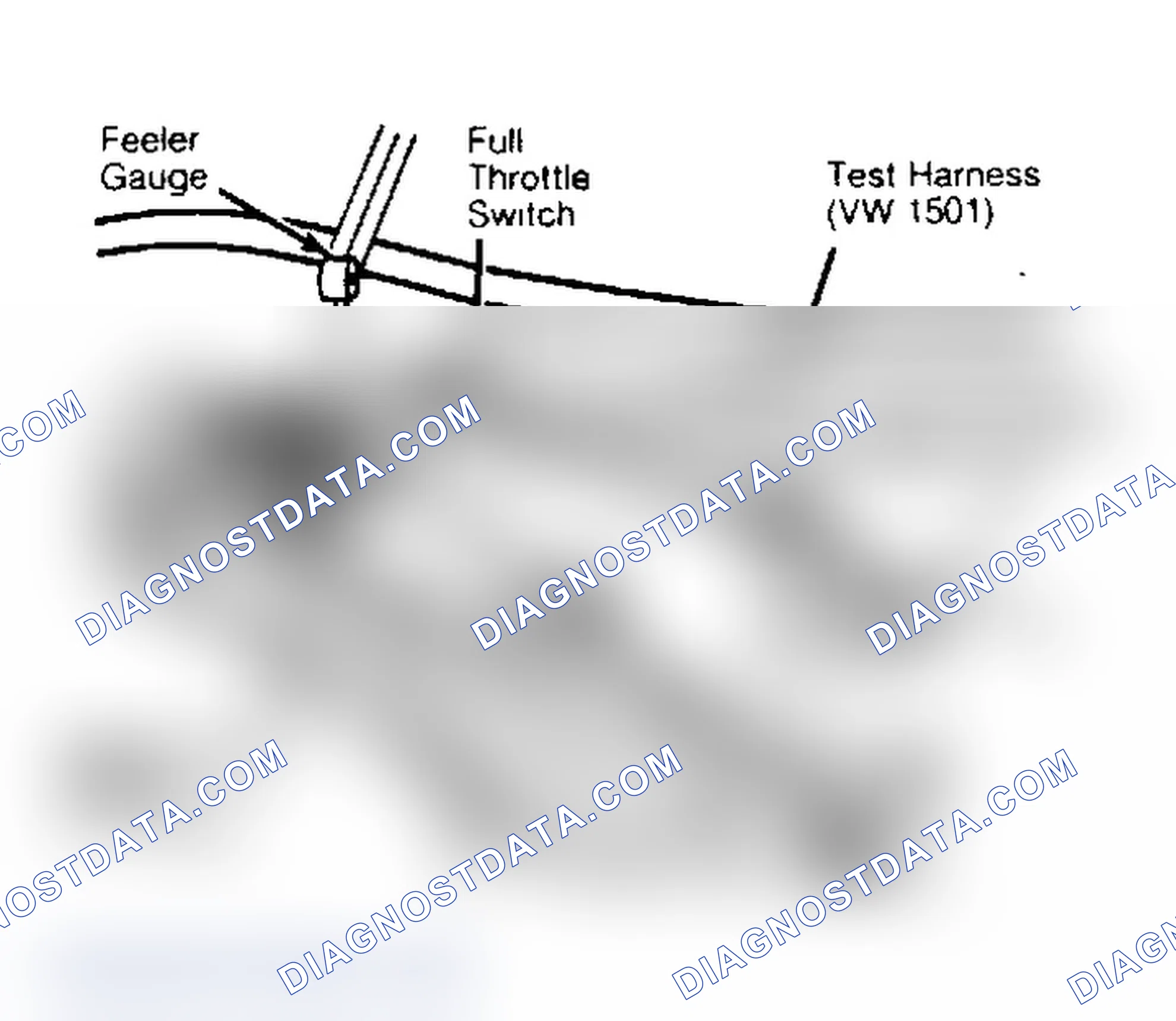 Scheme 12: Checking Throttle Idle Switch Adjustment