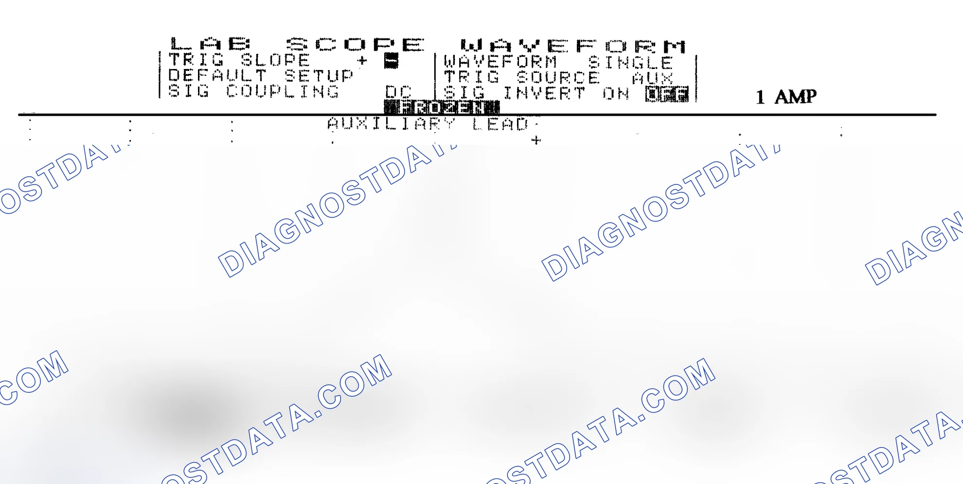 Scheme 20: Single Injector w/Normal Current Flow - Current Pattern