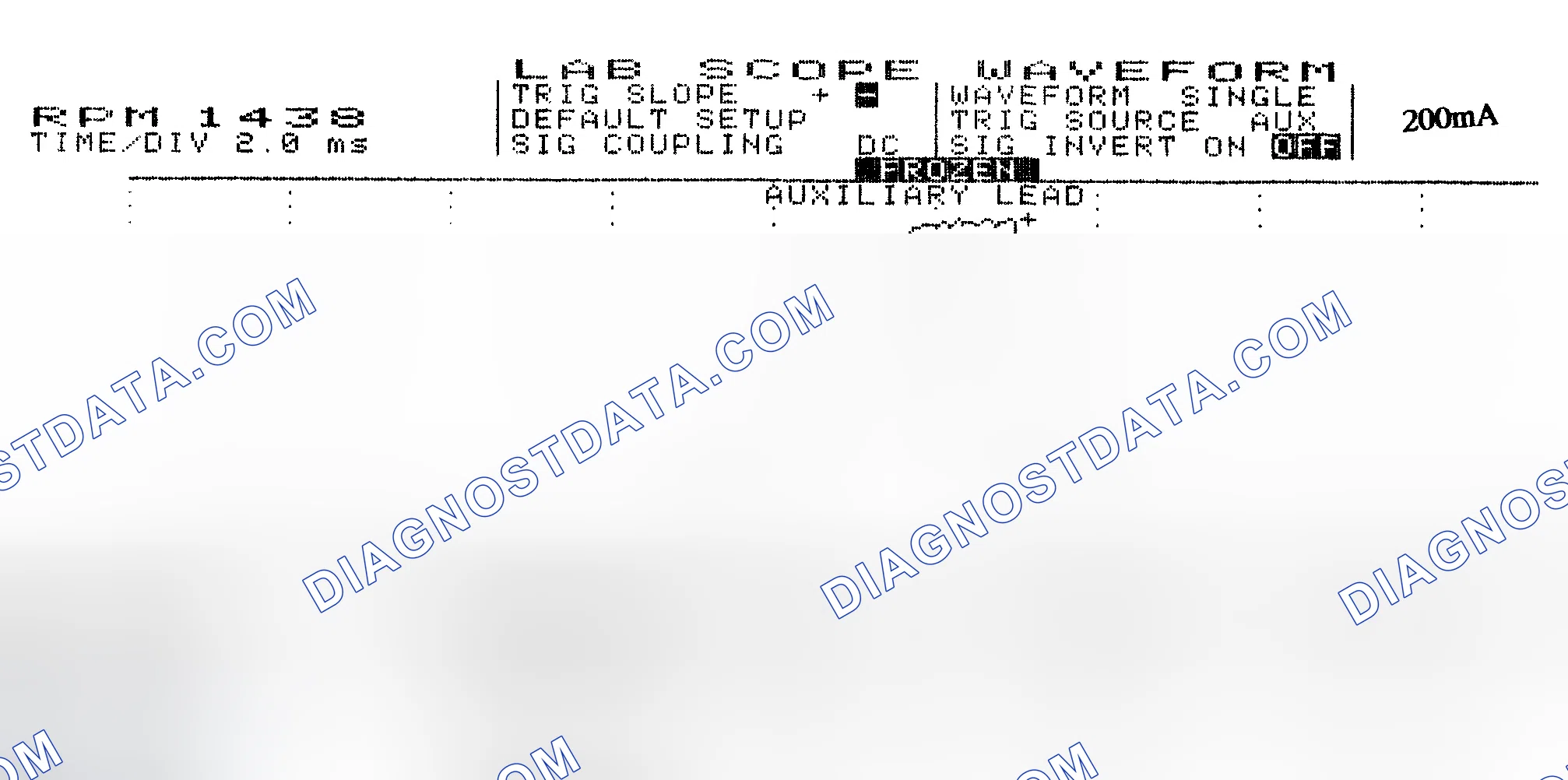 Scheme 15: Single Injector w/Normal Current Flow - Current Pattern