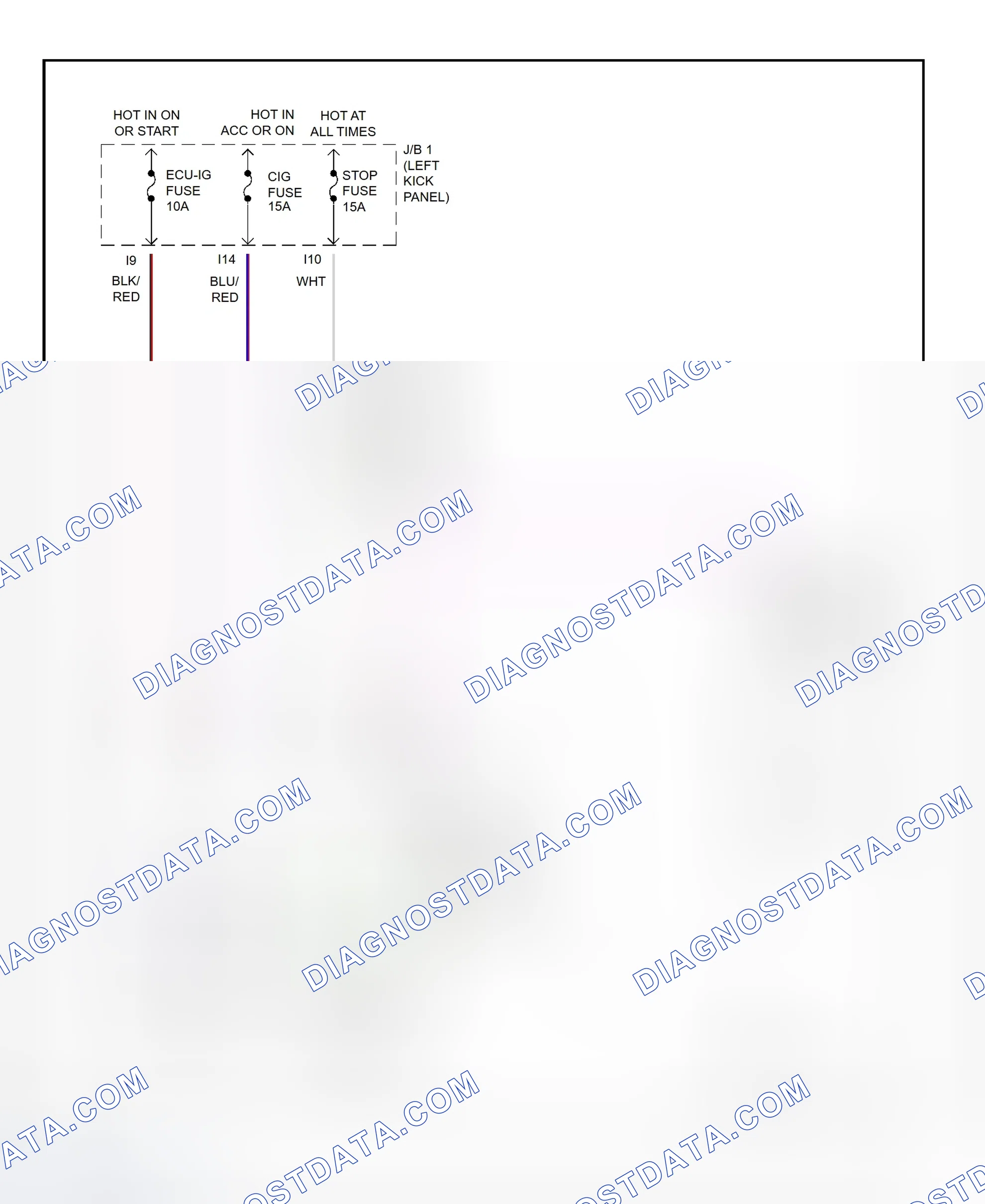 Scheme 60: Shift Interlock System Wiring Diagram (1997-98 Supra)