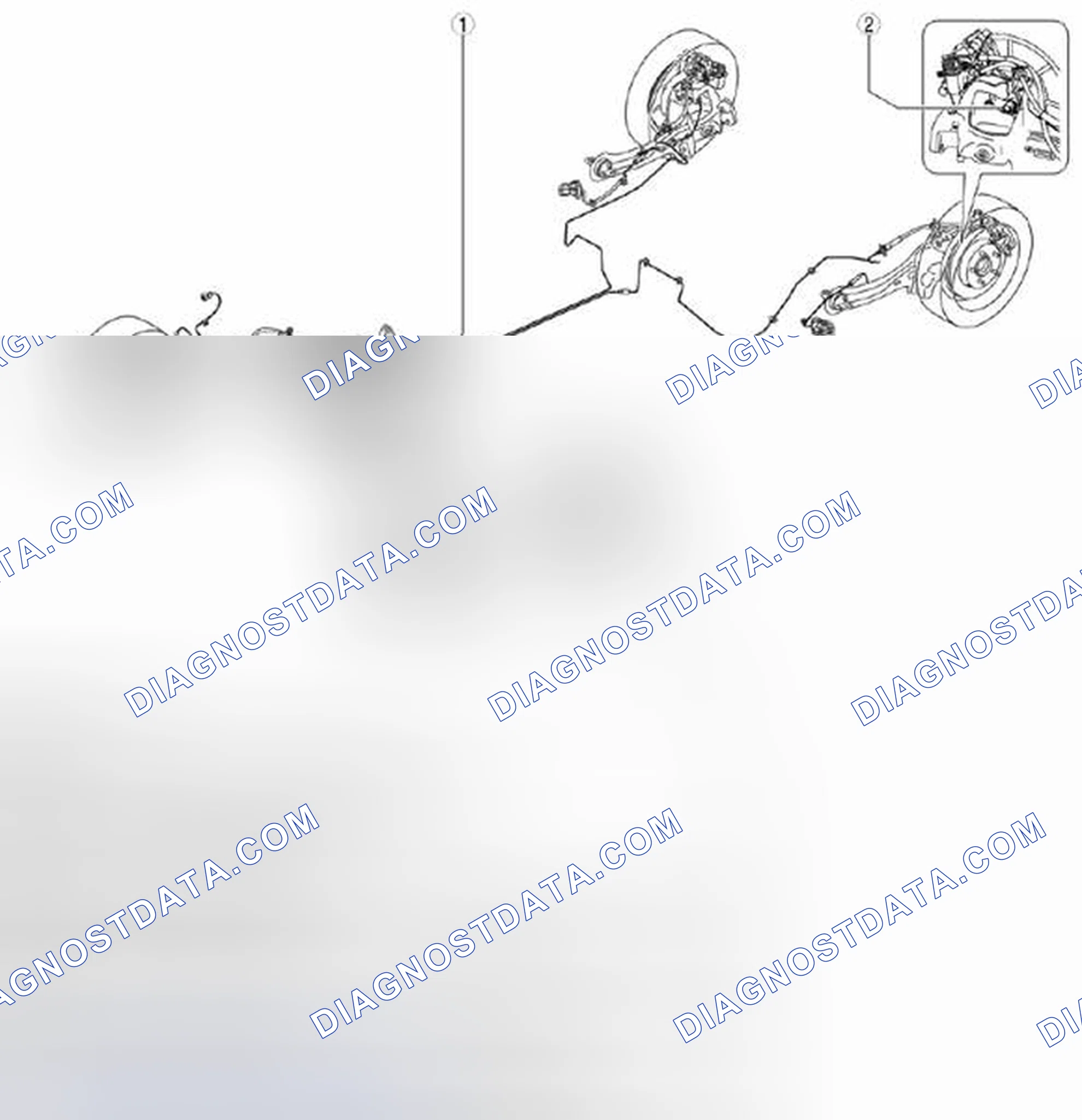 Scheme 12: Identifying ABS HU/CM And Rear/Front ABS Wheel-Speed Sensors