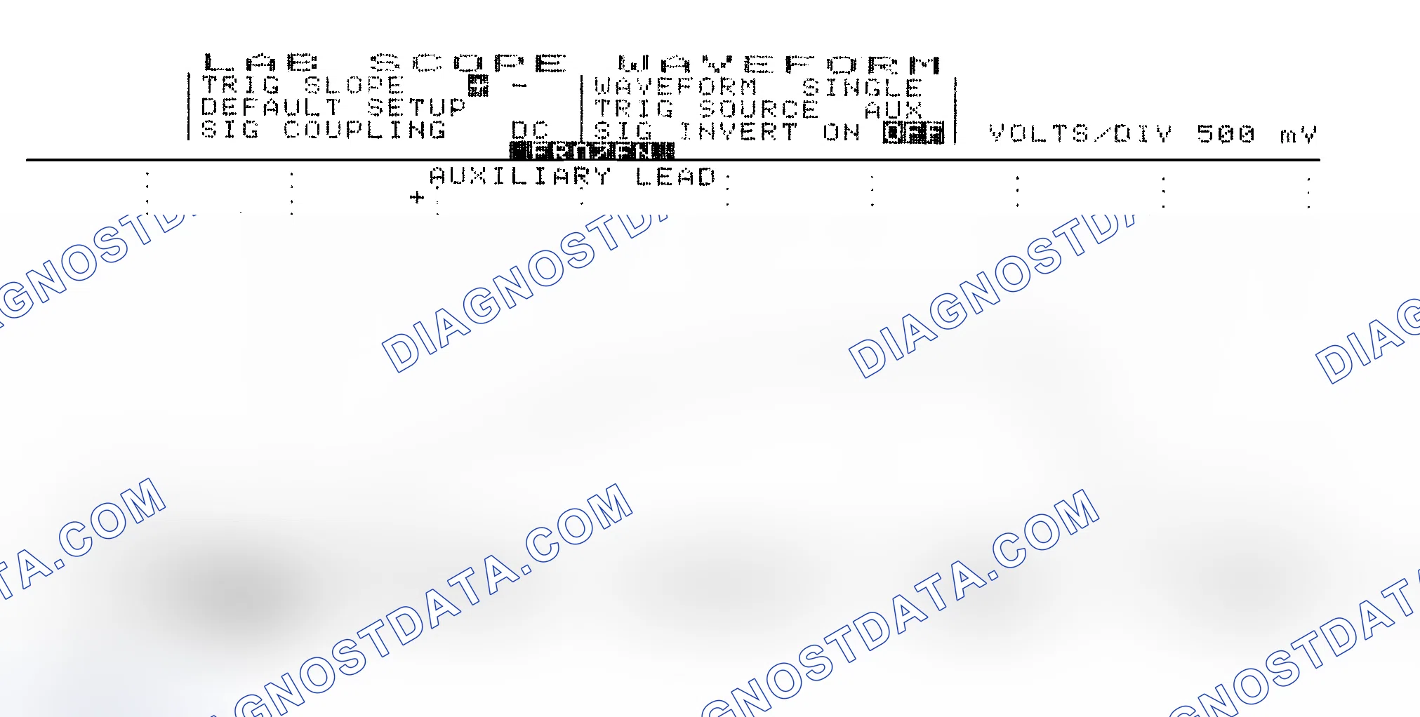 Scheme 14: Single Injector w/Excessive Current Flow - Current Pattern