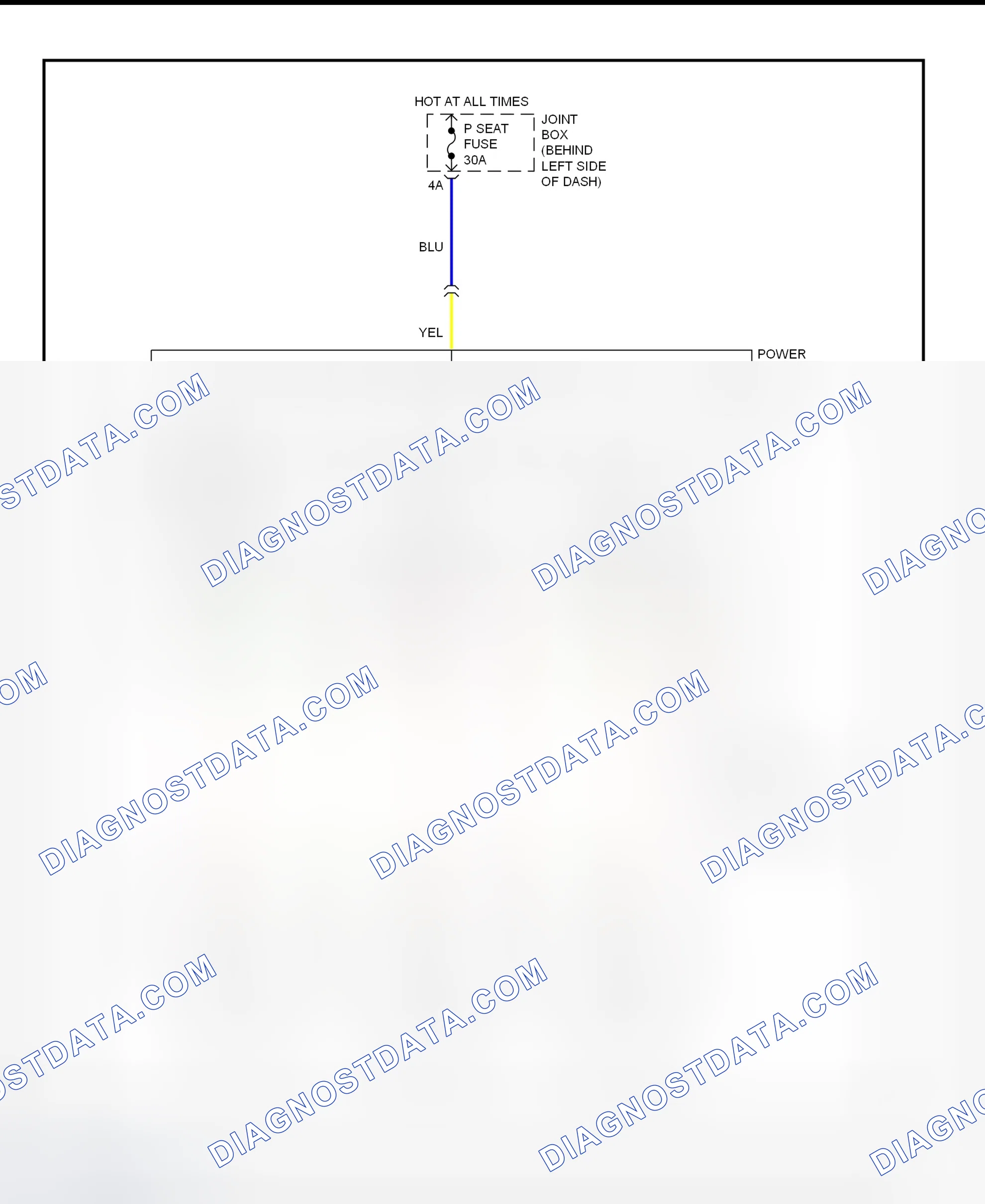 Scheme 6: Power Seat System Wiring Diagram (626)