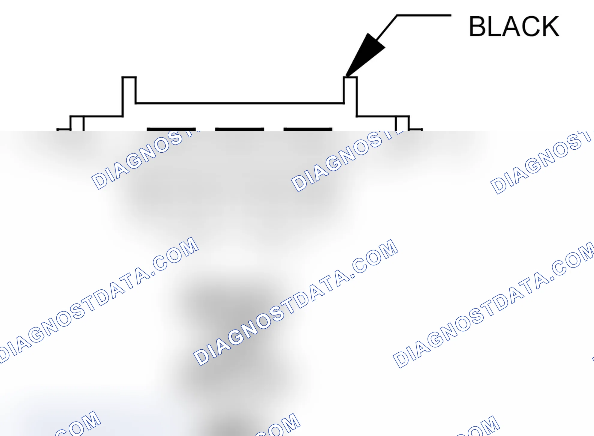 Scheme 60: Brake Lamp Switch (A/T) Connector End View