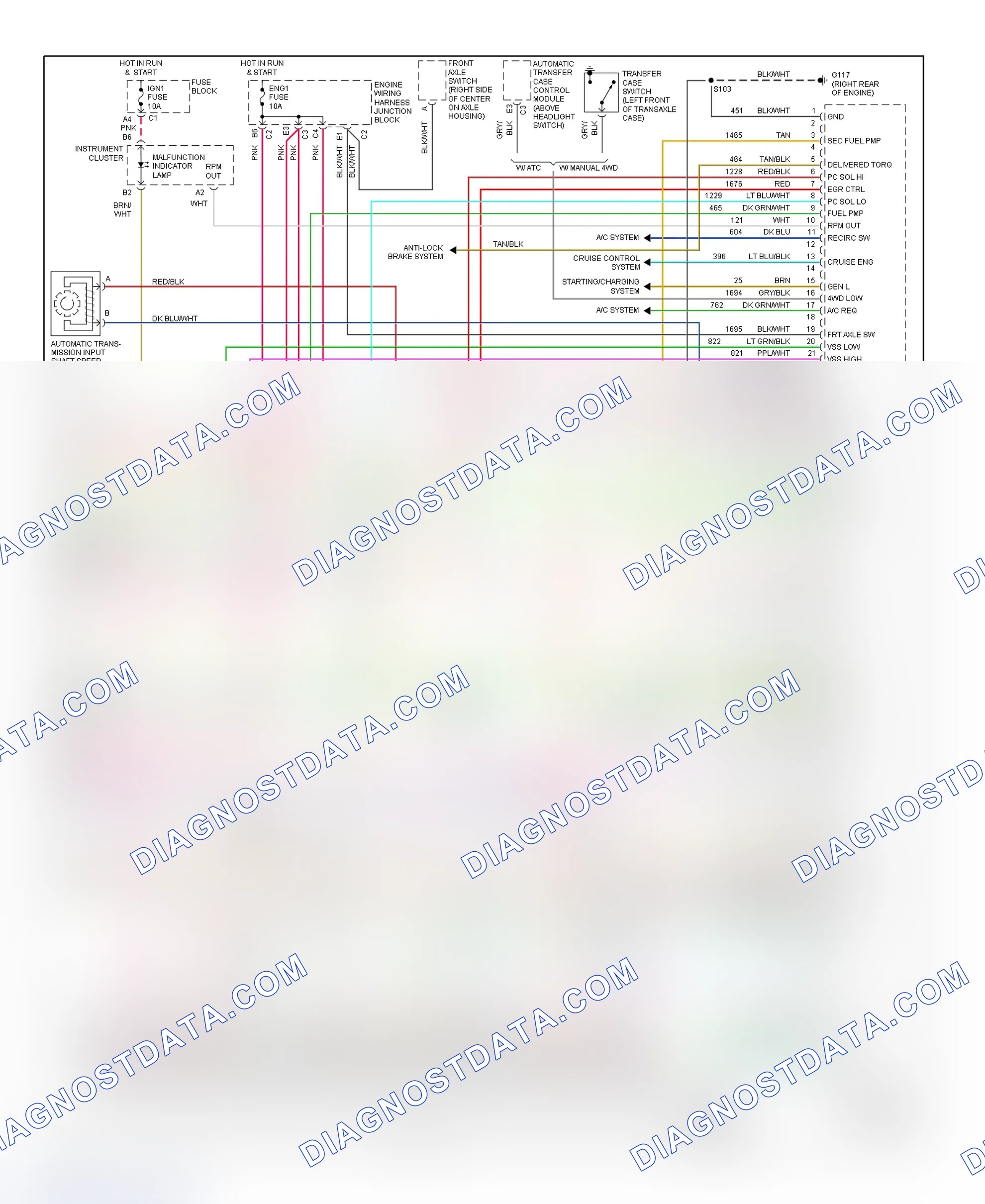 Scheme 187: PCM Wiring Diagram (Sierra, Silverado, Tahoe & Yukon XL - 6.0L - 5 Of 5)