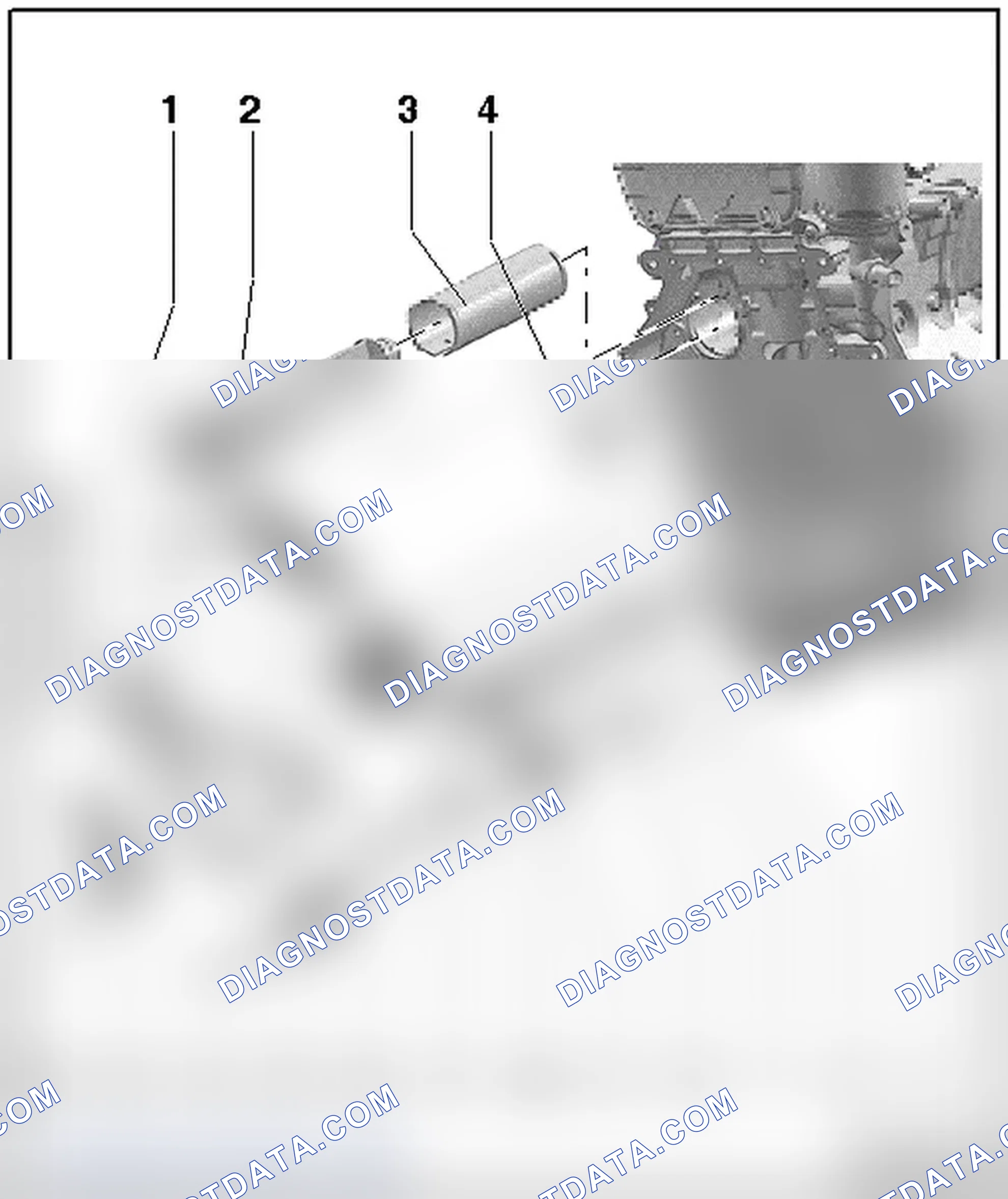 Scheme 116: BALANCE SHAFT TIMING CHAIN ASSEMBLY OVERVIEW