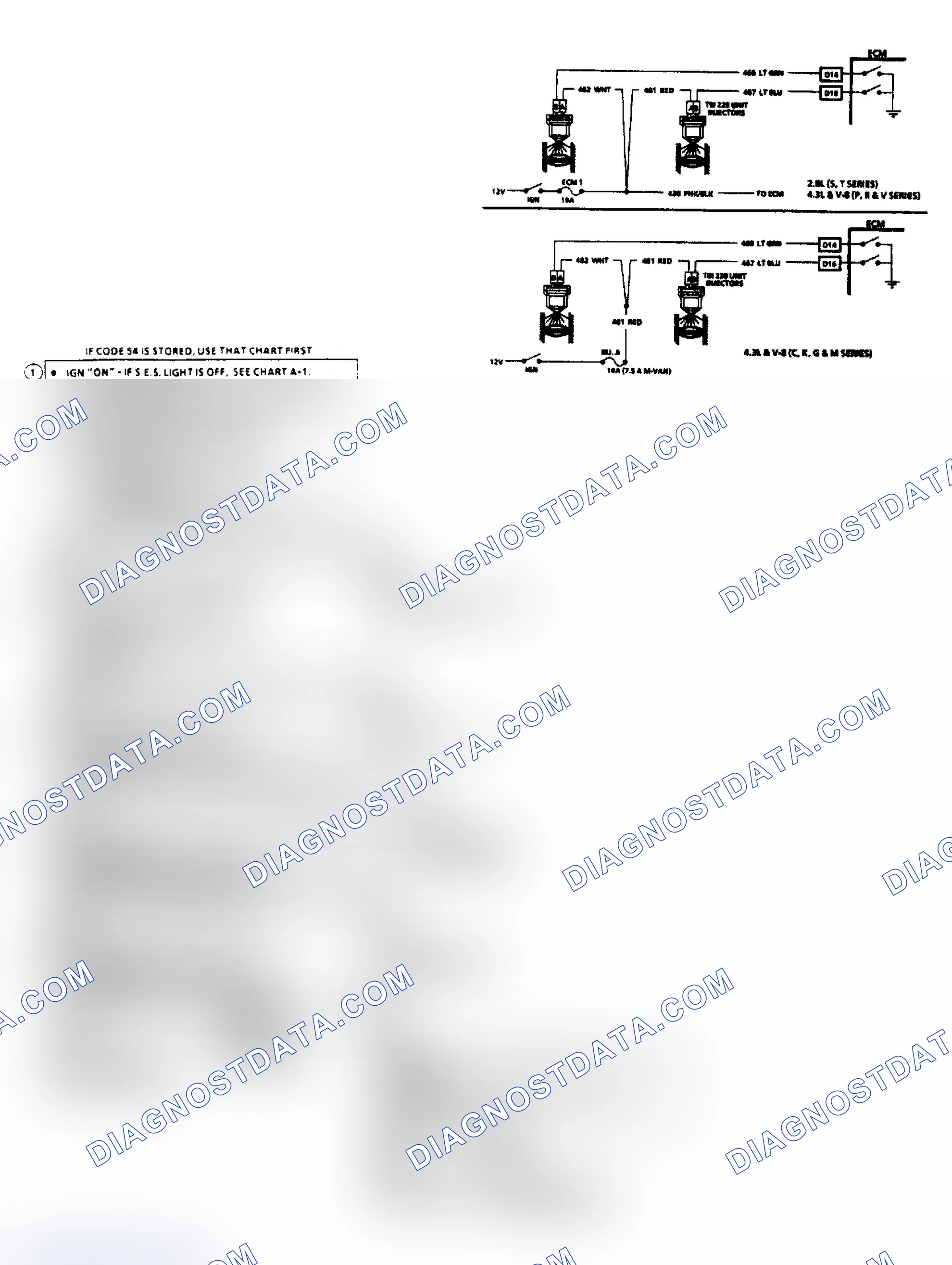 Scheme 32: Chart A3 Cranks, But Will Not Run (All Except 2.5L)