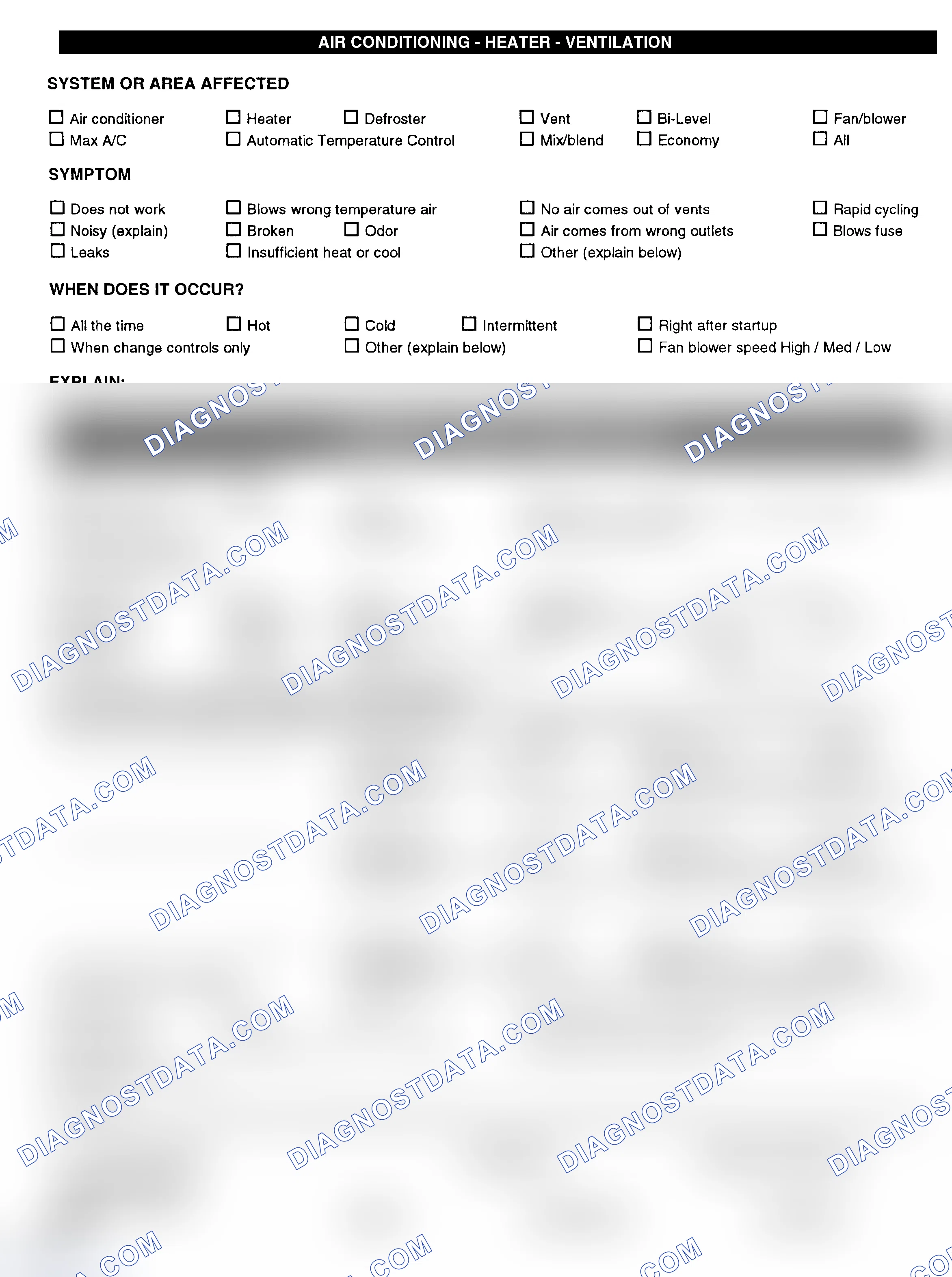 Scheme 4: Symptom Check List - Page 3