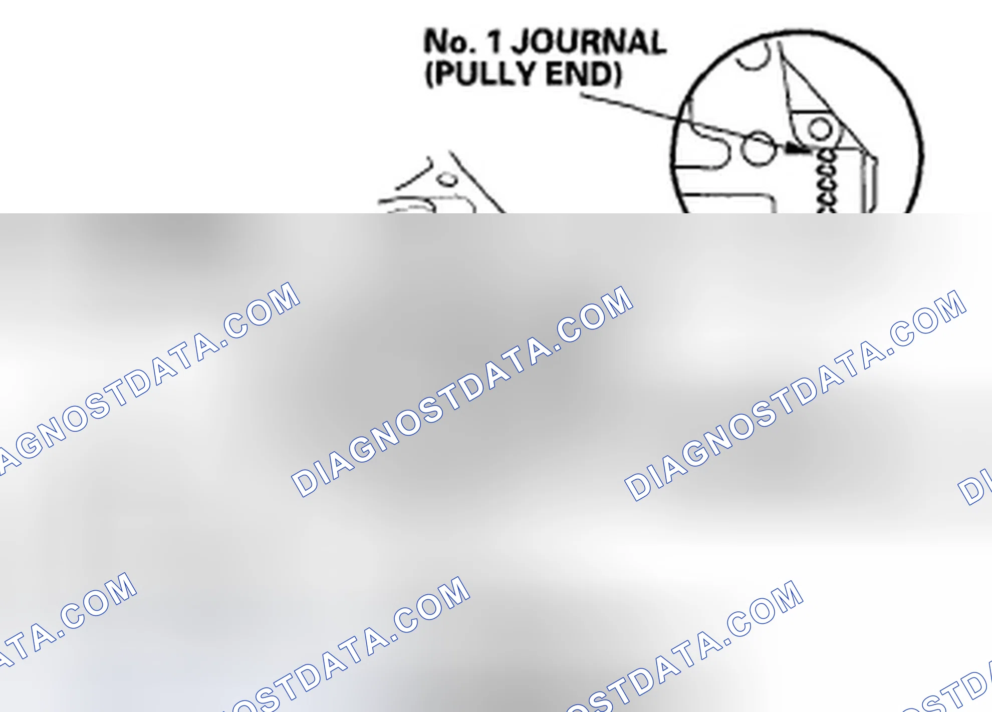 Scheme 410: Crankshaft Bore Code Location