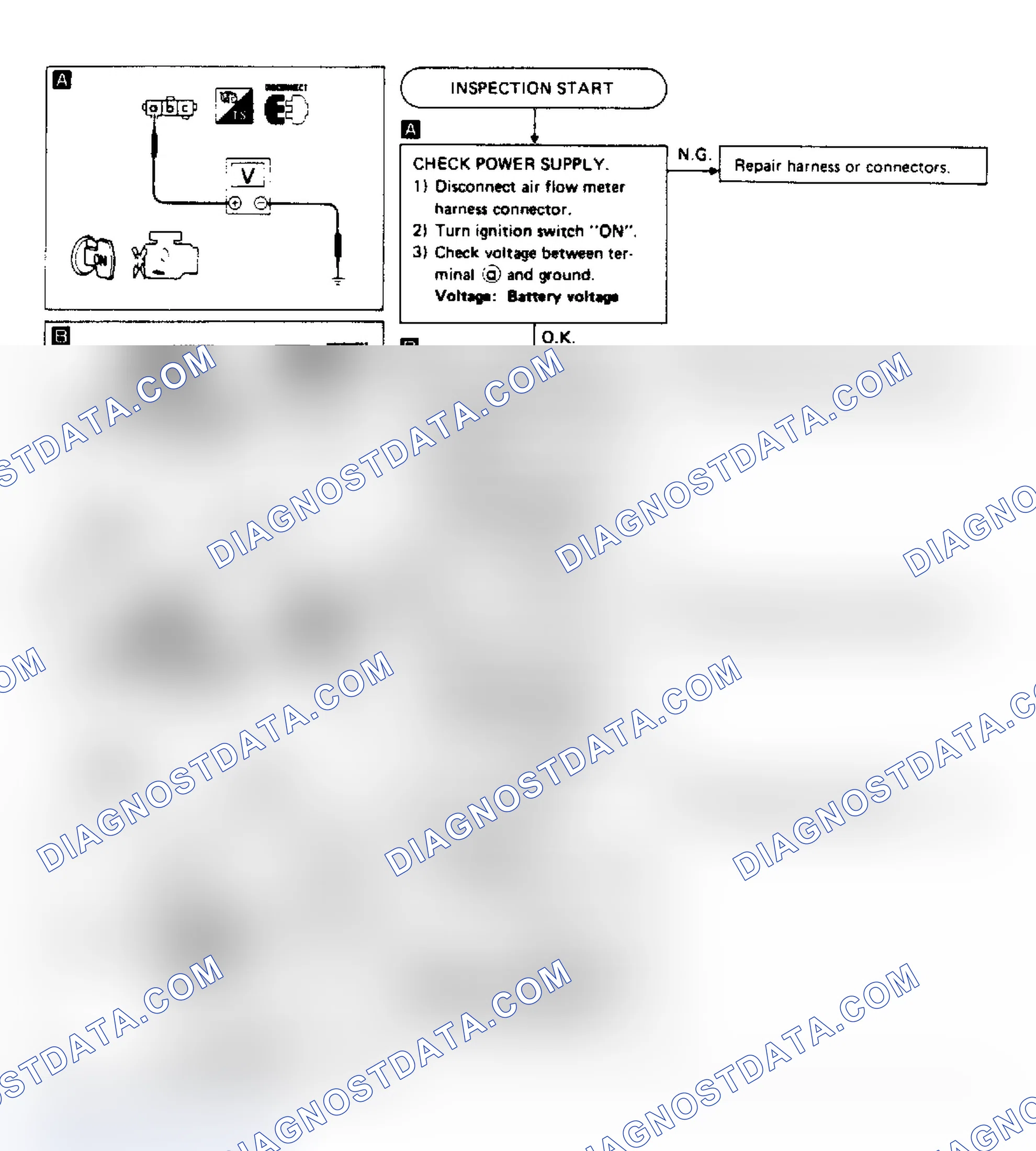 Scheme 6: CODE 12: MASS AIRFLOW SENSOR
