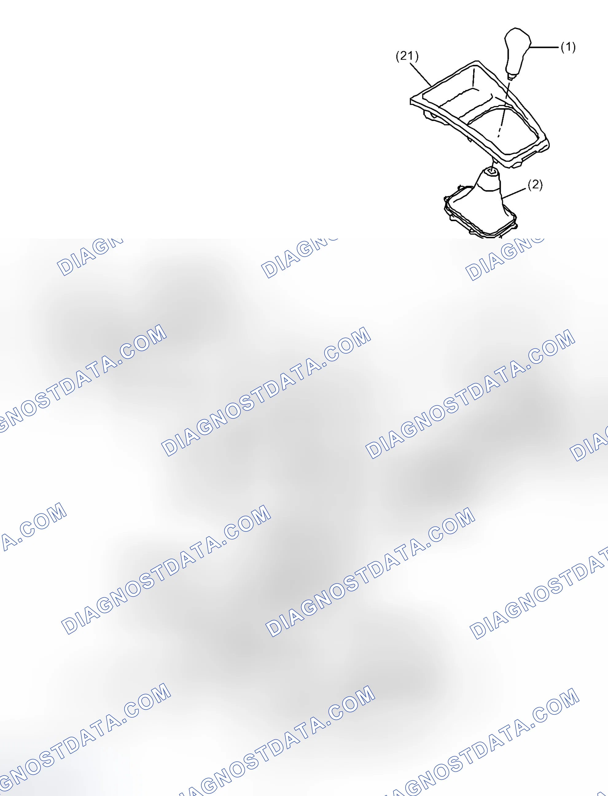 Scheme 2: 5MT GEAR SHIFT LEVER