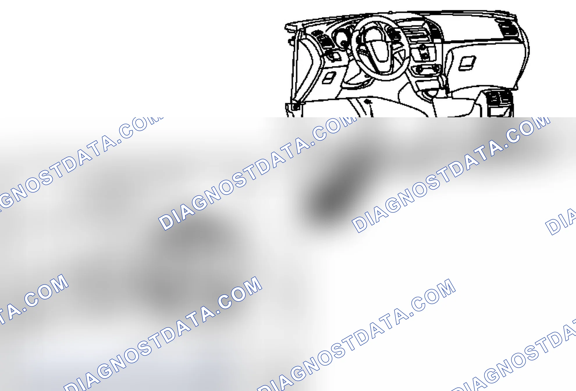 Scheme 75: Duct Air Temperature Sensor Replacement - Lower Left Side