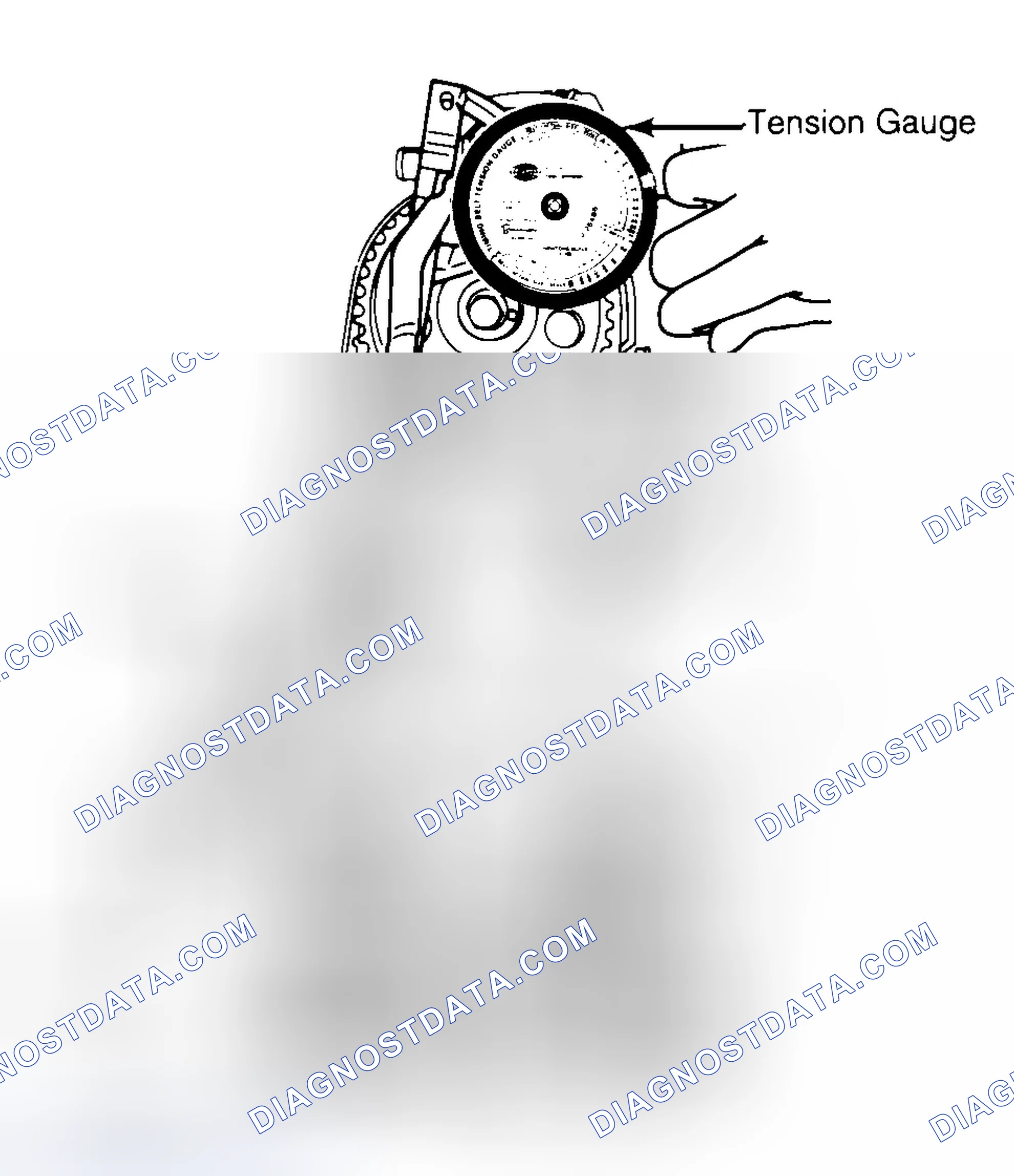 Scheme 3: Adjusting Typical Timing Belt Tension
