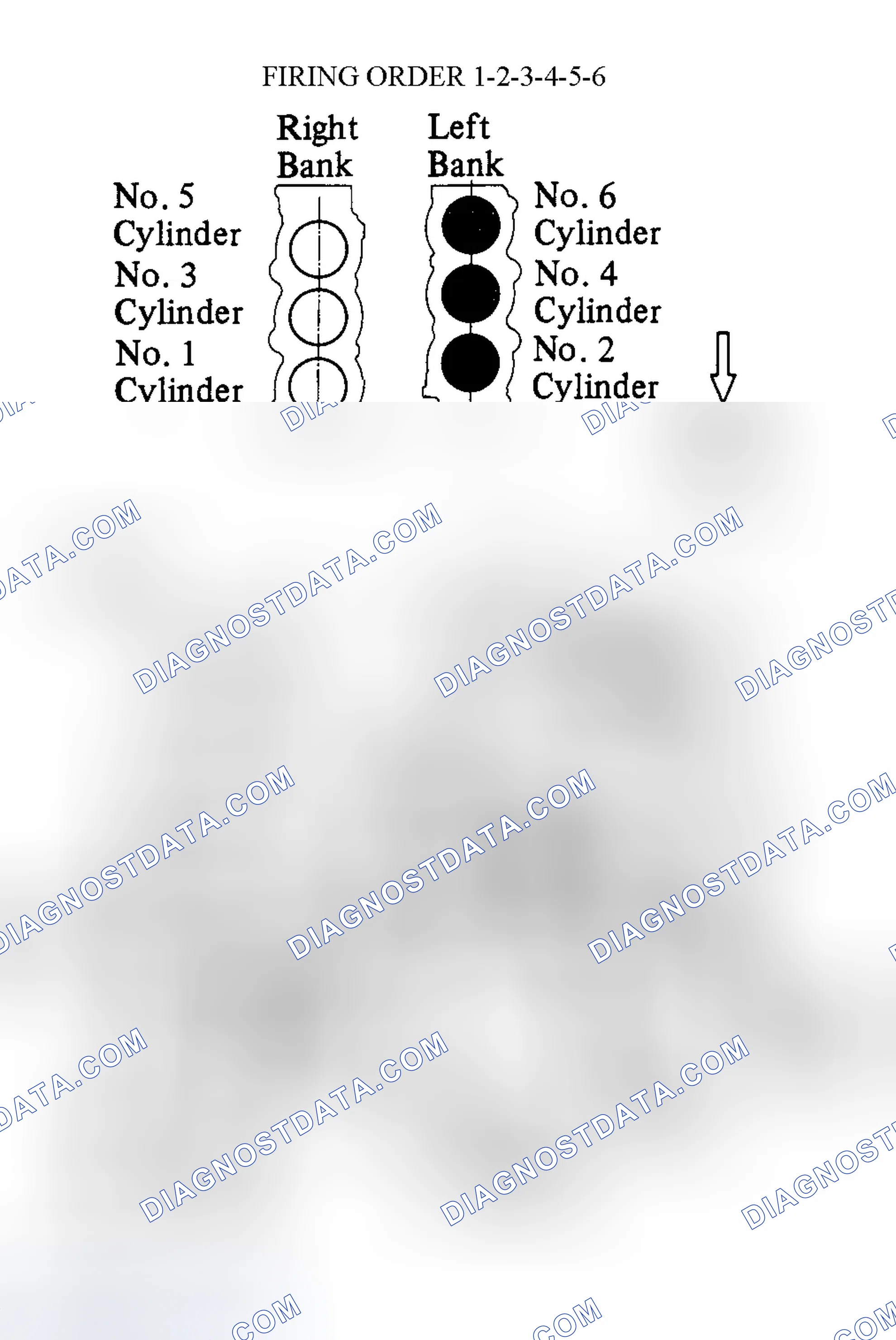 Scheme 8: Spark Plug Wire Routing (Tacoma 3.4L, Tundra 3.4L & 4Runner 3.4L)