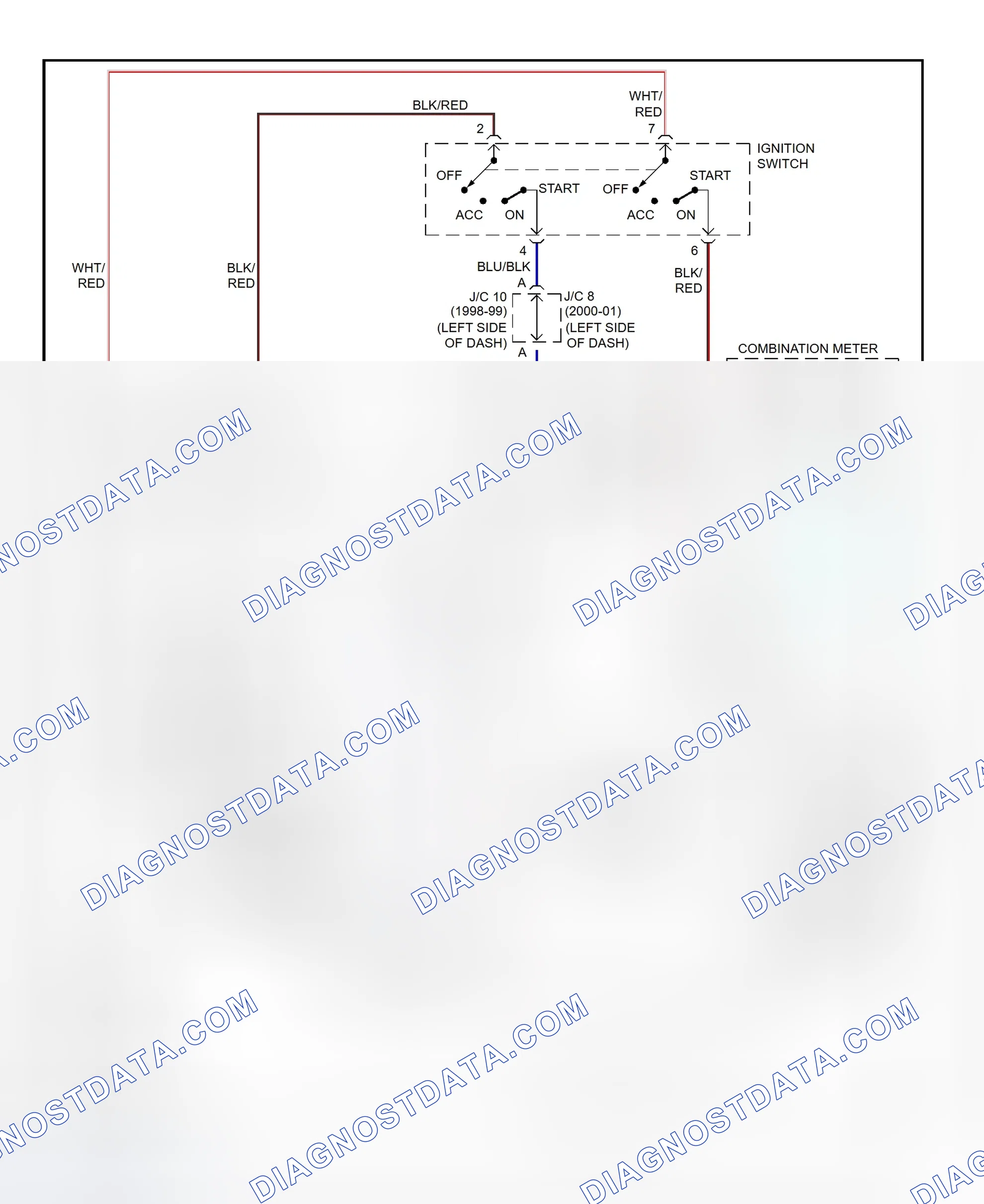 Scheme 9: Charging System Wiring Diagram (Lexus LX470)