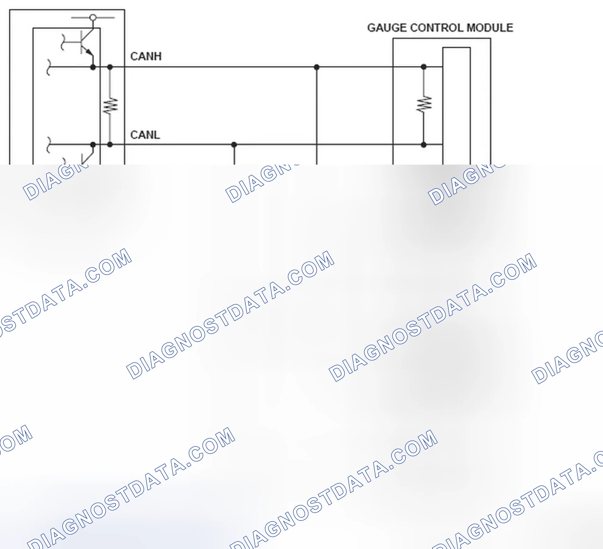 Scheme 321: F-CAN Malfunction Diagram