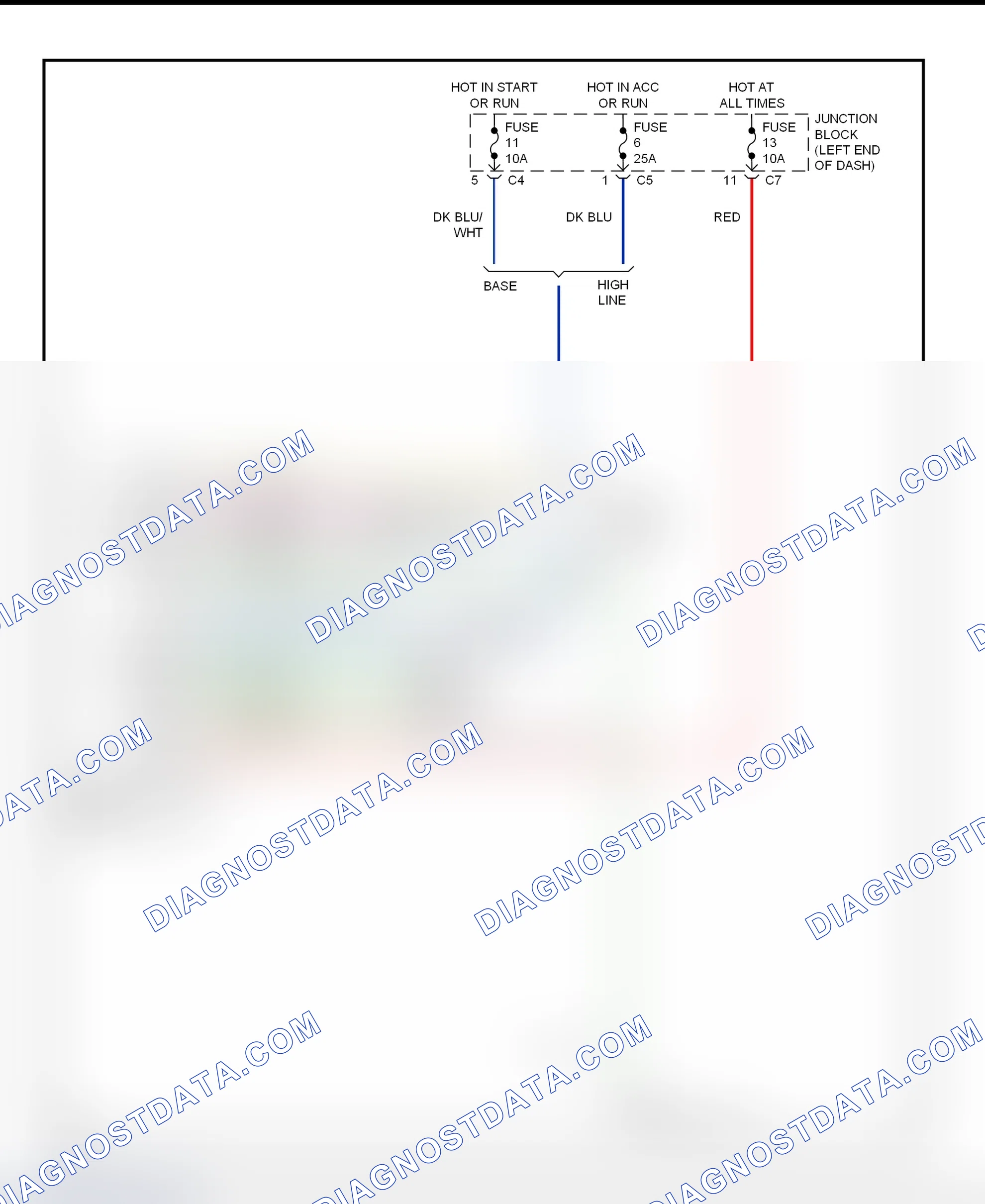 Scheme 91: BCM Wiring Diagram - Integrated Electronics Module (Ram Pickup)