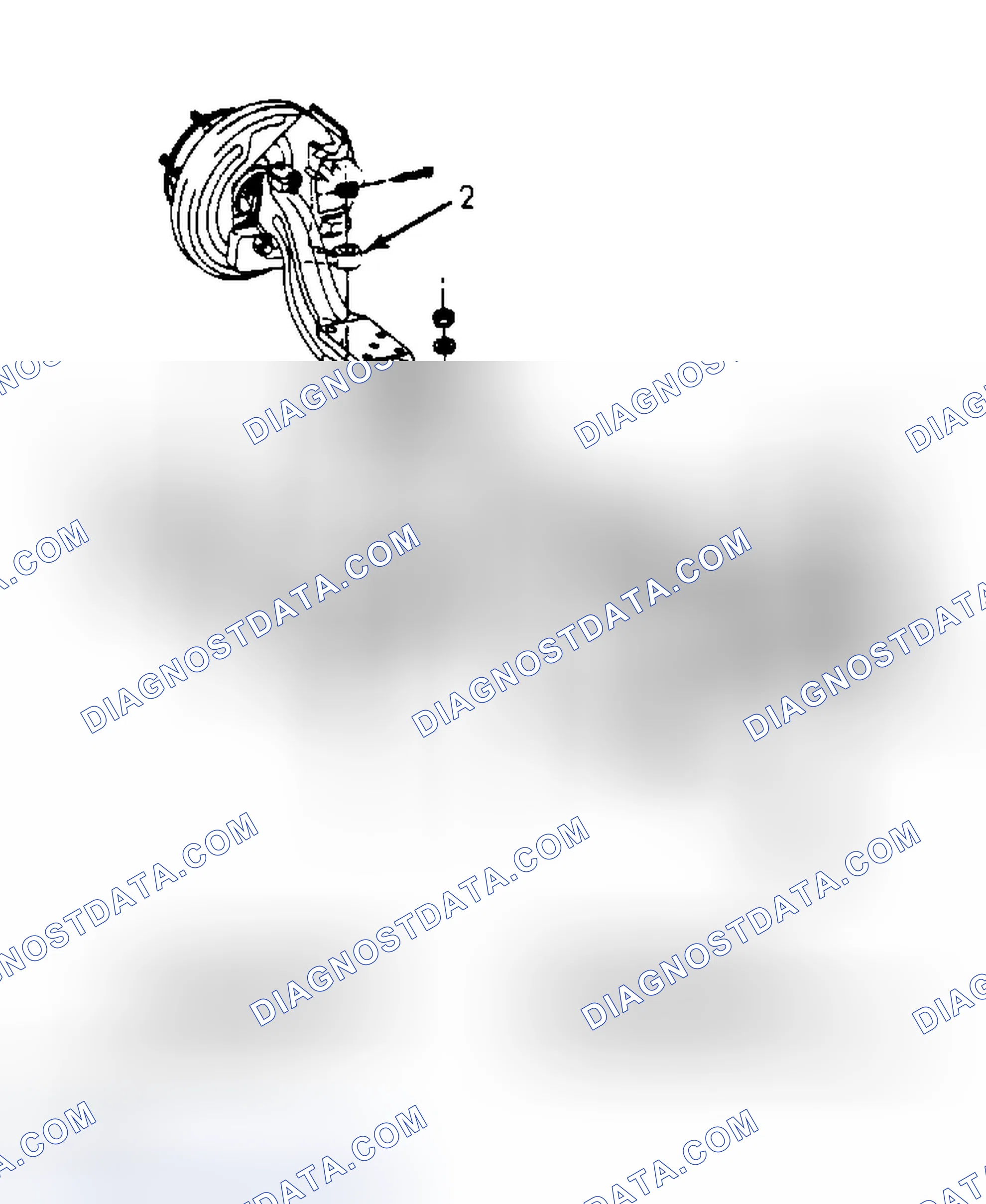 Scheme 5: View Of Steering Linkage (Commercial Van - I-Beam Axle)