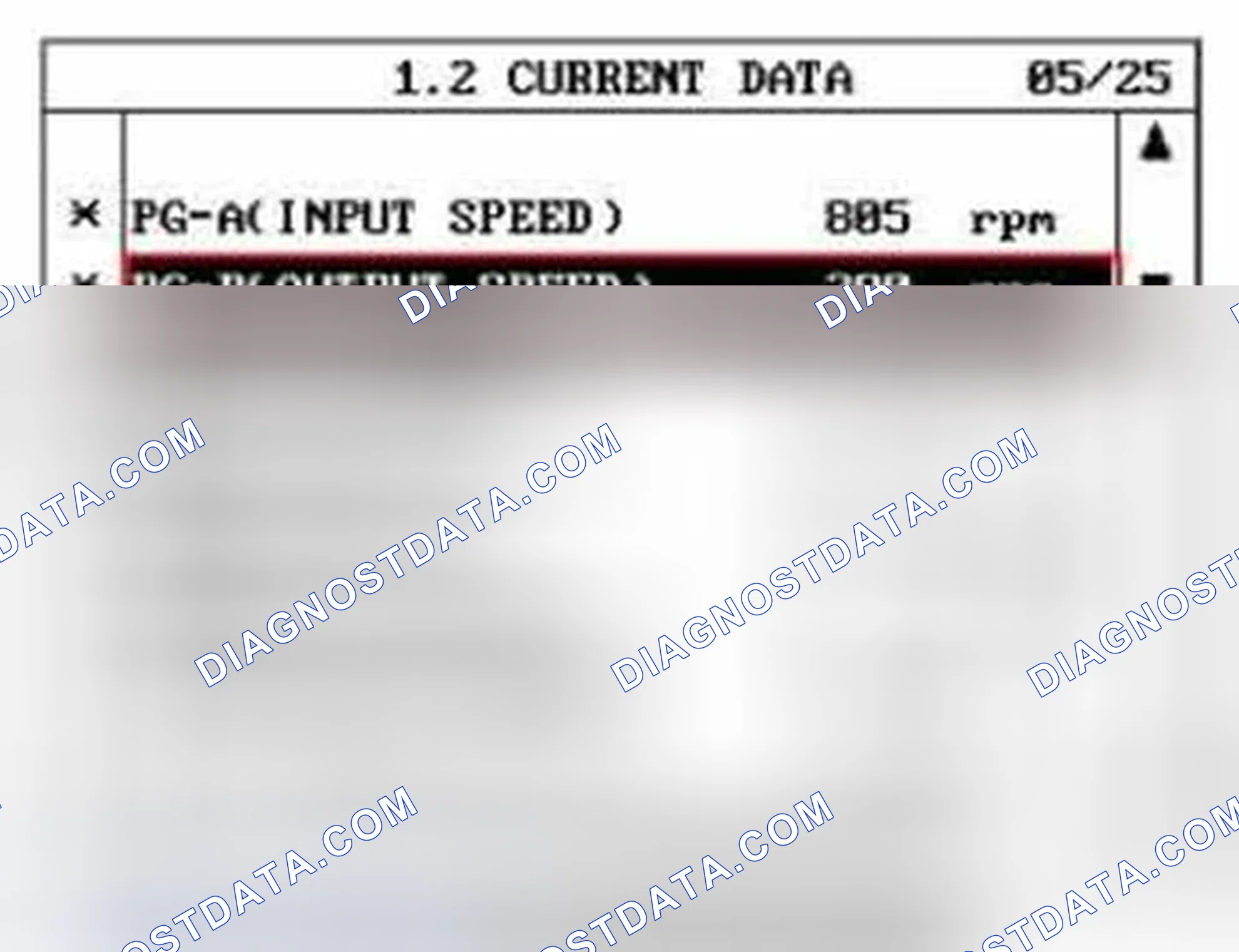 Scheme 633: Monitor Scantool Data