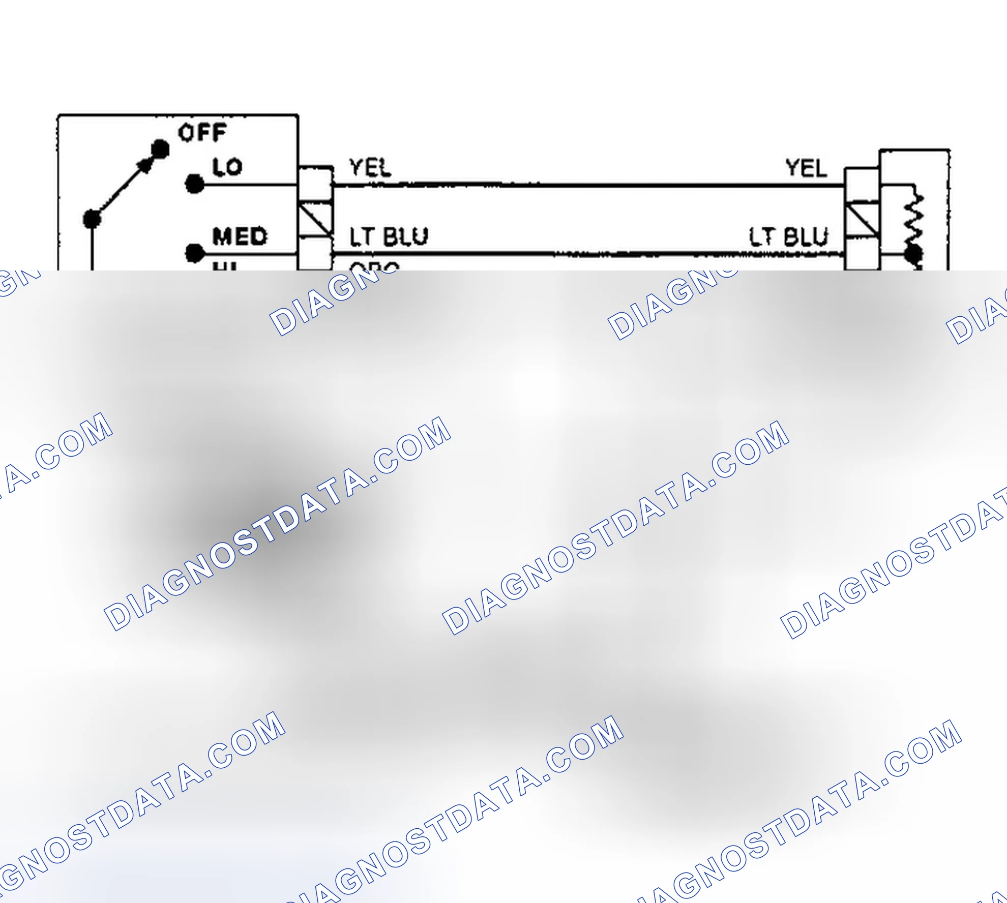 Fig. 3: Front Heater System Wiring Diagram