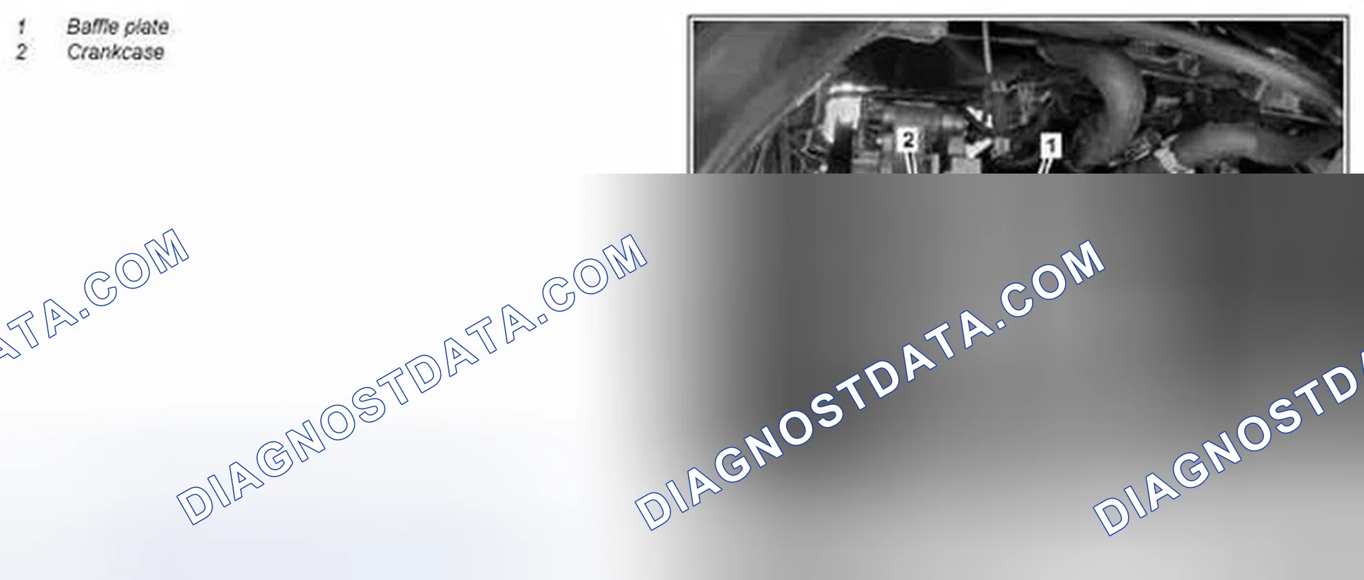 Scheme 235: Component description for the baffle plate - GF01.40-P-2100MCC